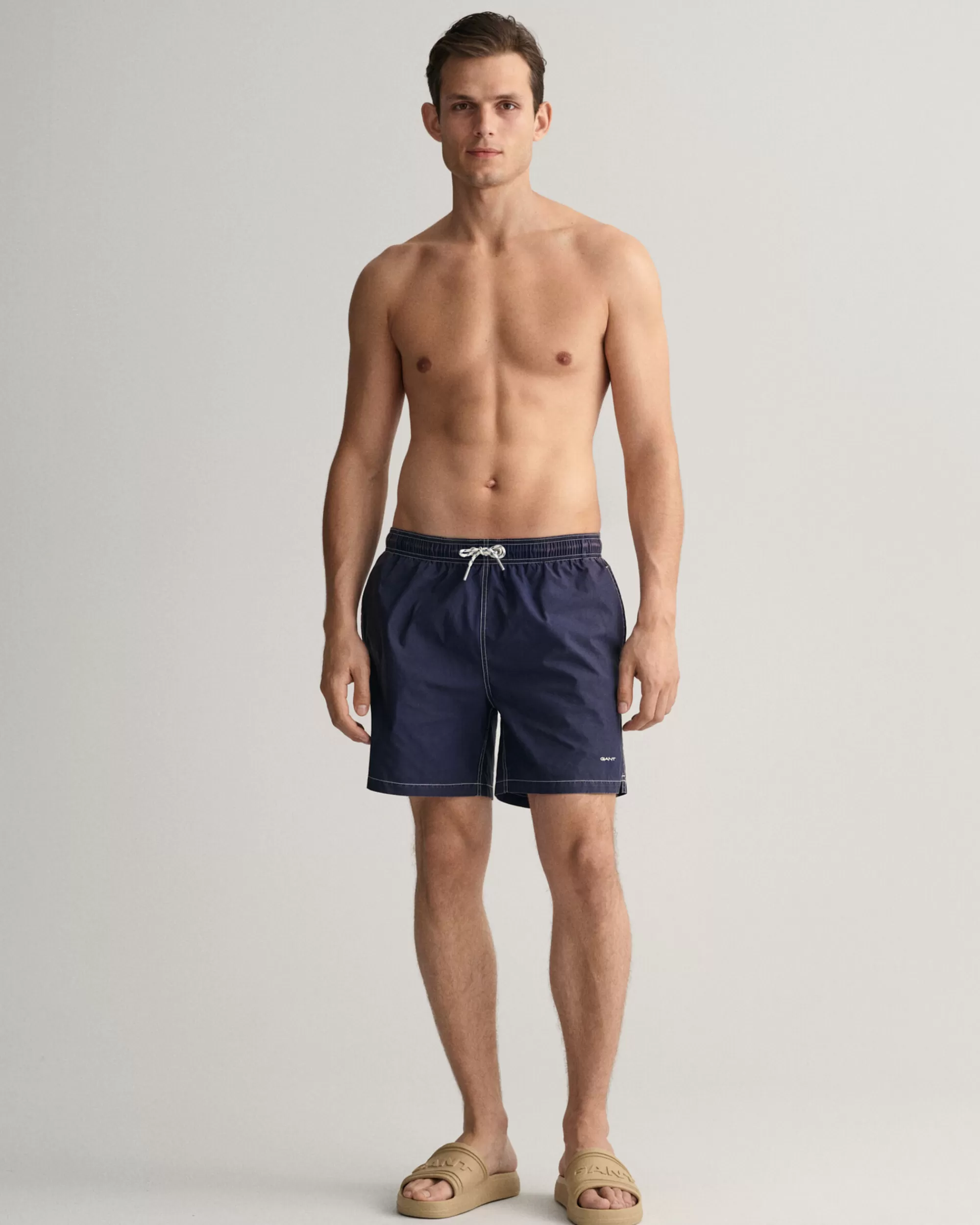 Uimahousut^GANT Classic Fit ‑Mitoitetut Sunfaded-Uimashortsit Marine