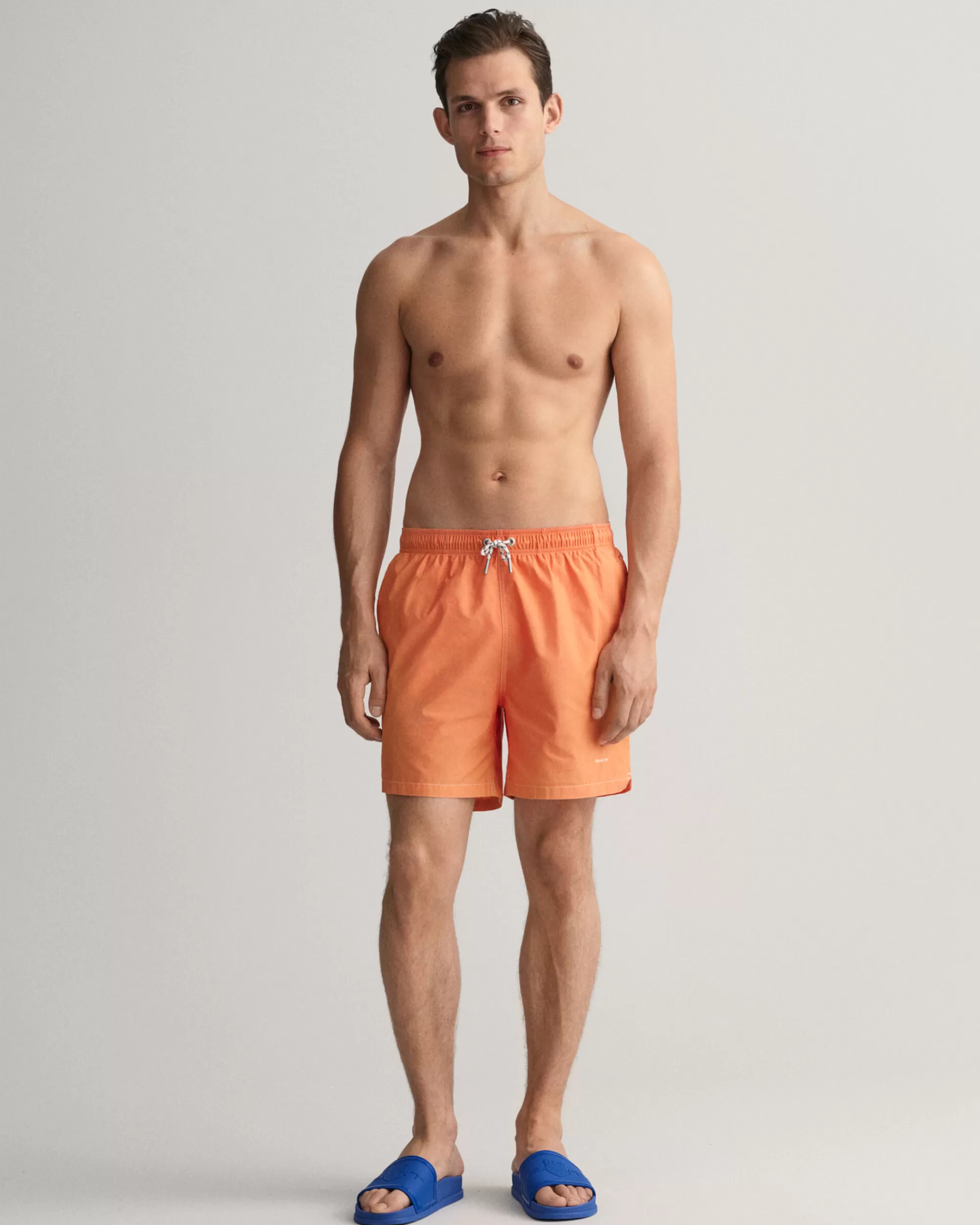 Uimahousut^GANT Classic Fit ‑Mitoitetut Sunfaded-Uimashortsit Apricot Orange