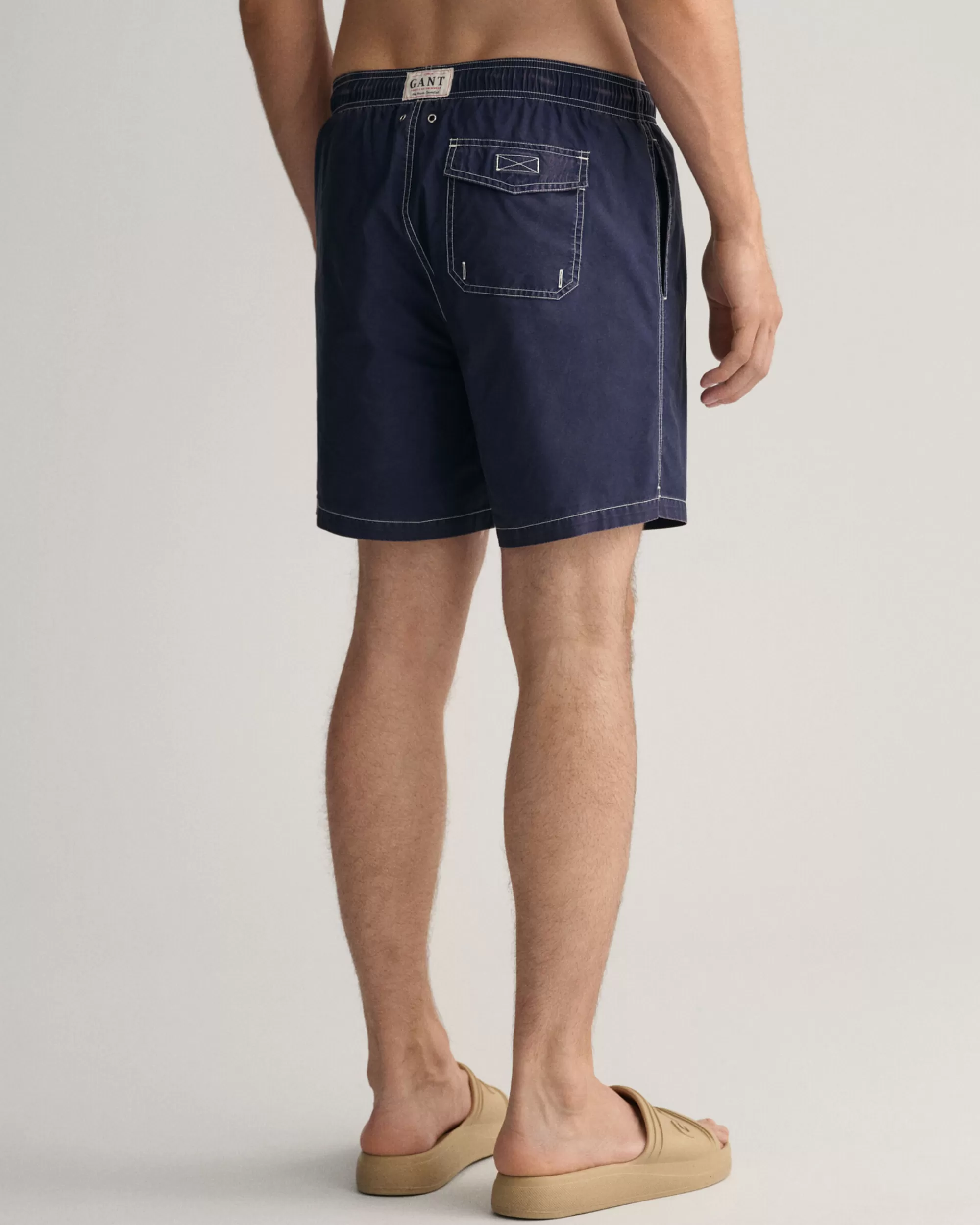 Uimahousut^GANT Classic Fit ‑Mitoitetut Sunfaded-Uimashortsit Marine