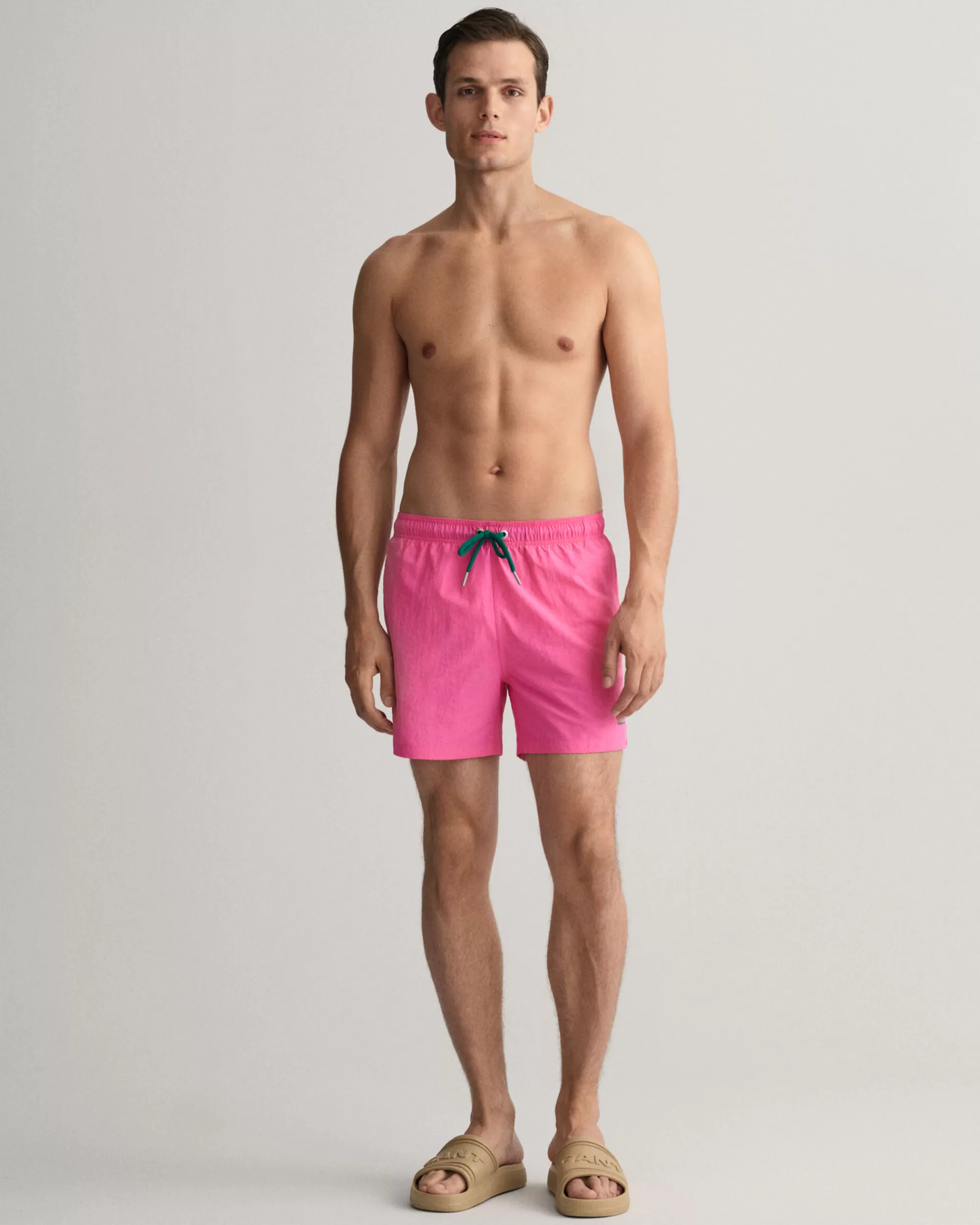 Uimahousut^GANT Classic Fit ‑Mitoitetut Uimashortsit Perky Pink