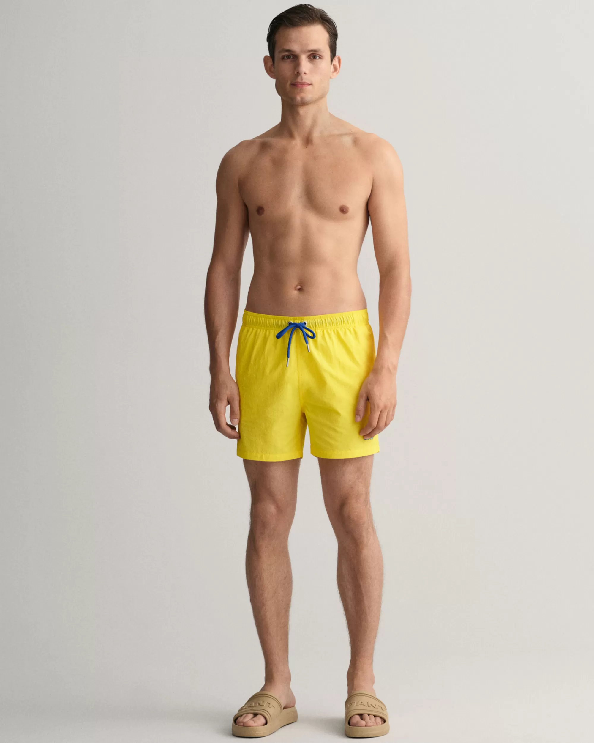 Uimahousut^GANT Classic Fit ‑Mitoitetut Uimashortsit Sun Yellow