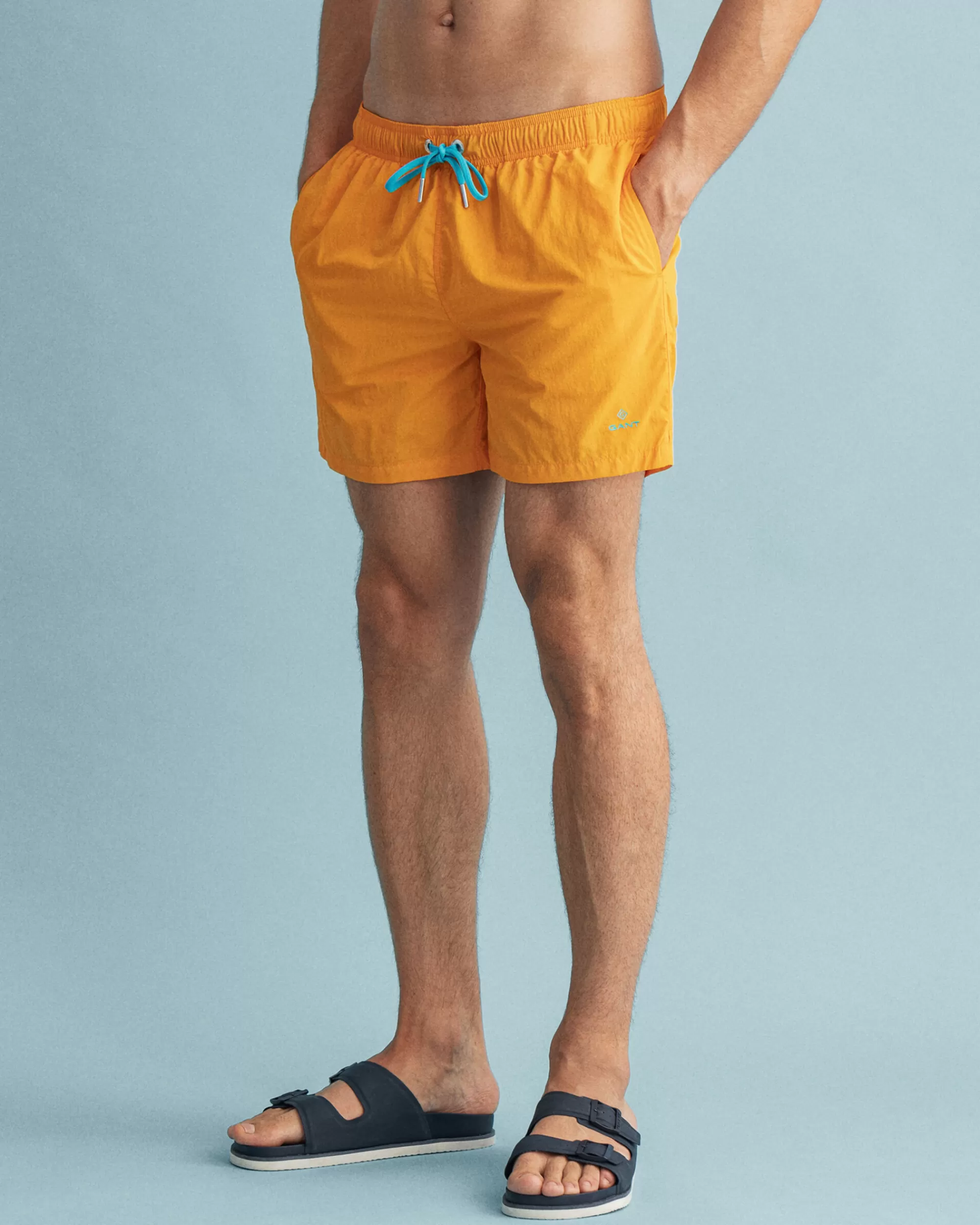 Uimahousut^GANT Classic Fit ‑Mitoitetut Uimashortsit Dahlia Orange