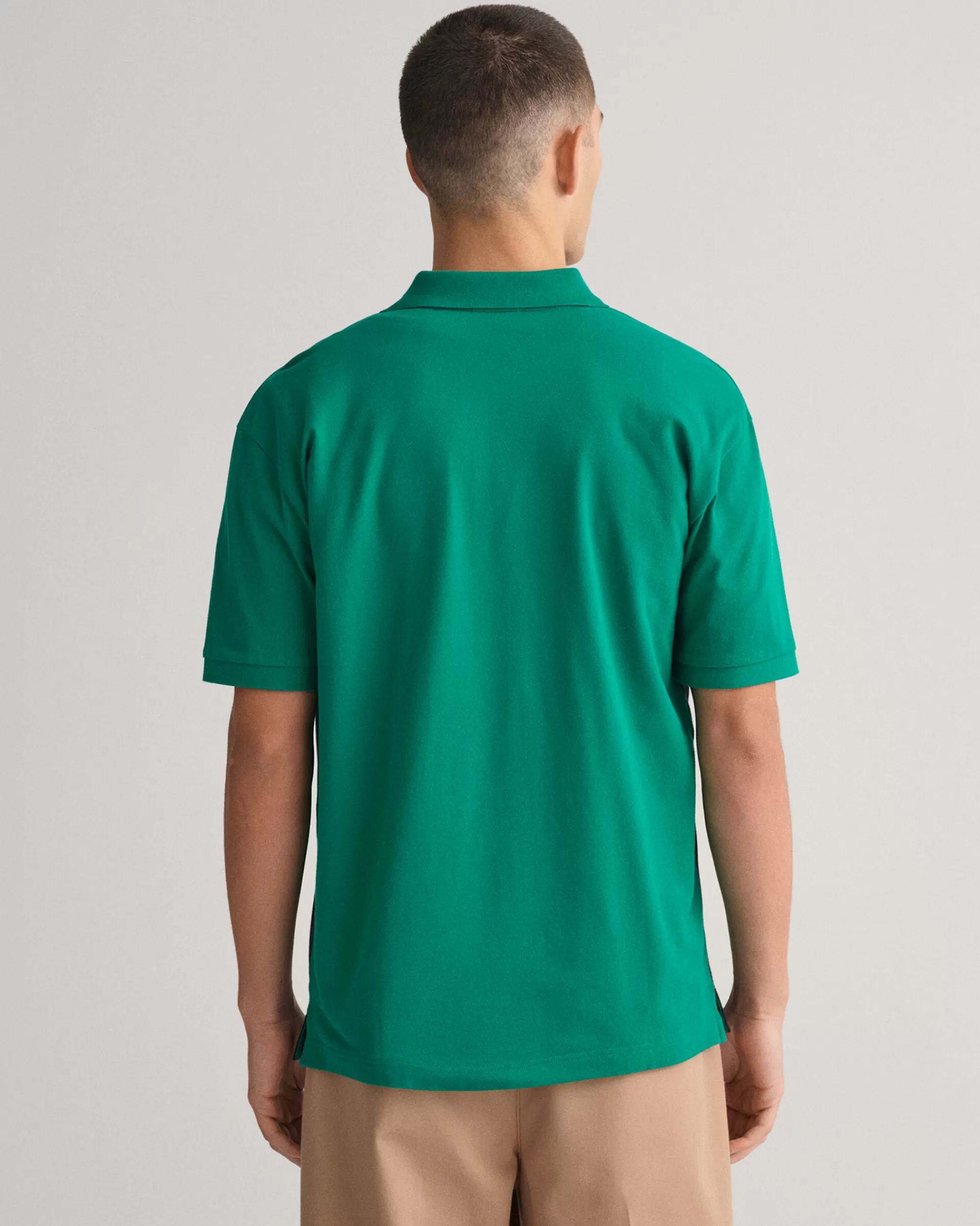 Pikeepaidat^GANT Color Block -Pikeepaita Lush Green