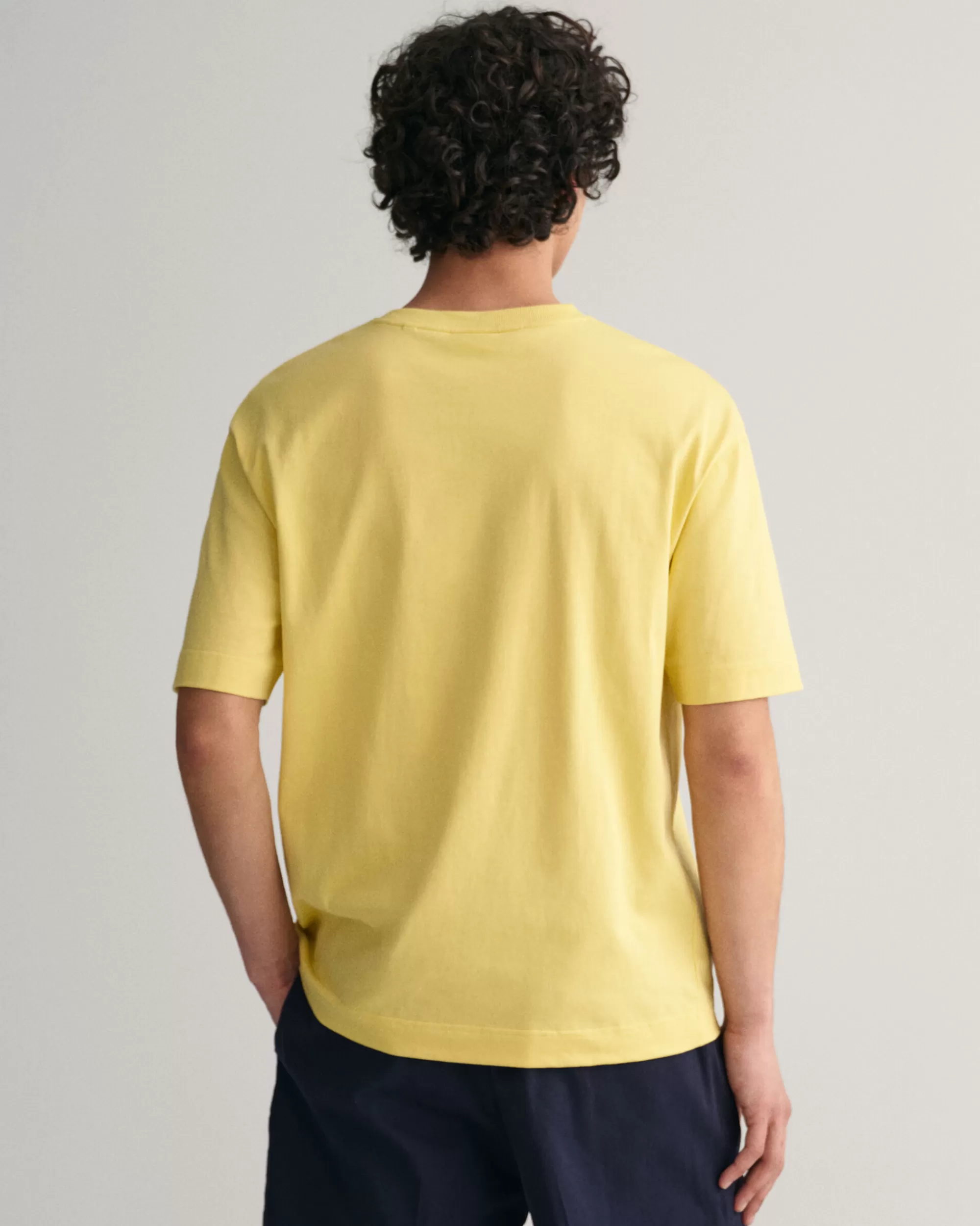 T-Paidat^GANT Icon ‑T‑Paita Light Mustard Yellow