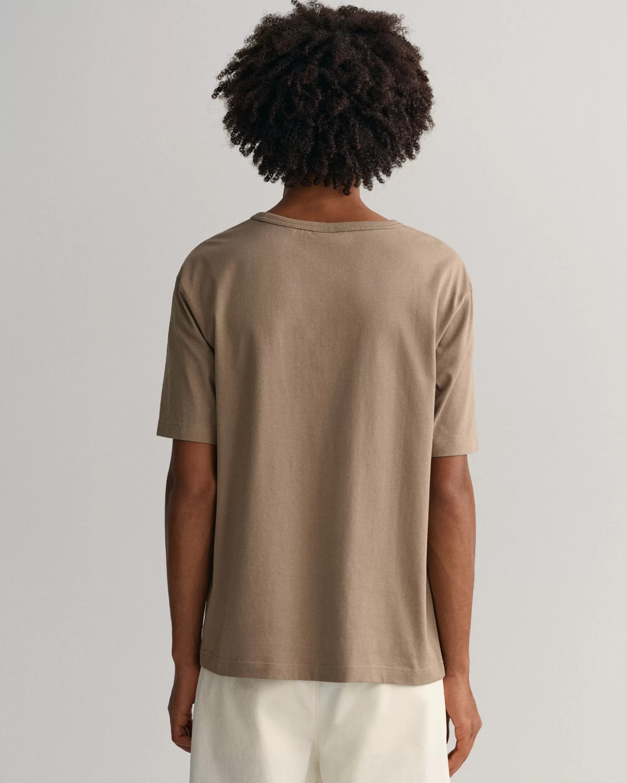 T-Paidat^GANT Icon ‑T‑Paita Taupe Beige