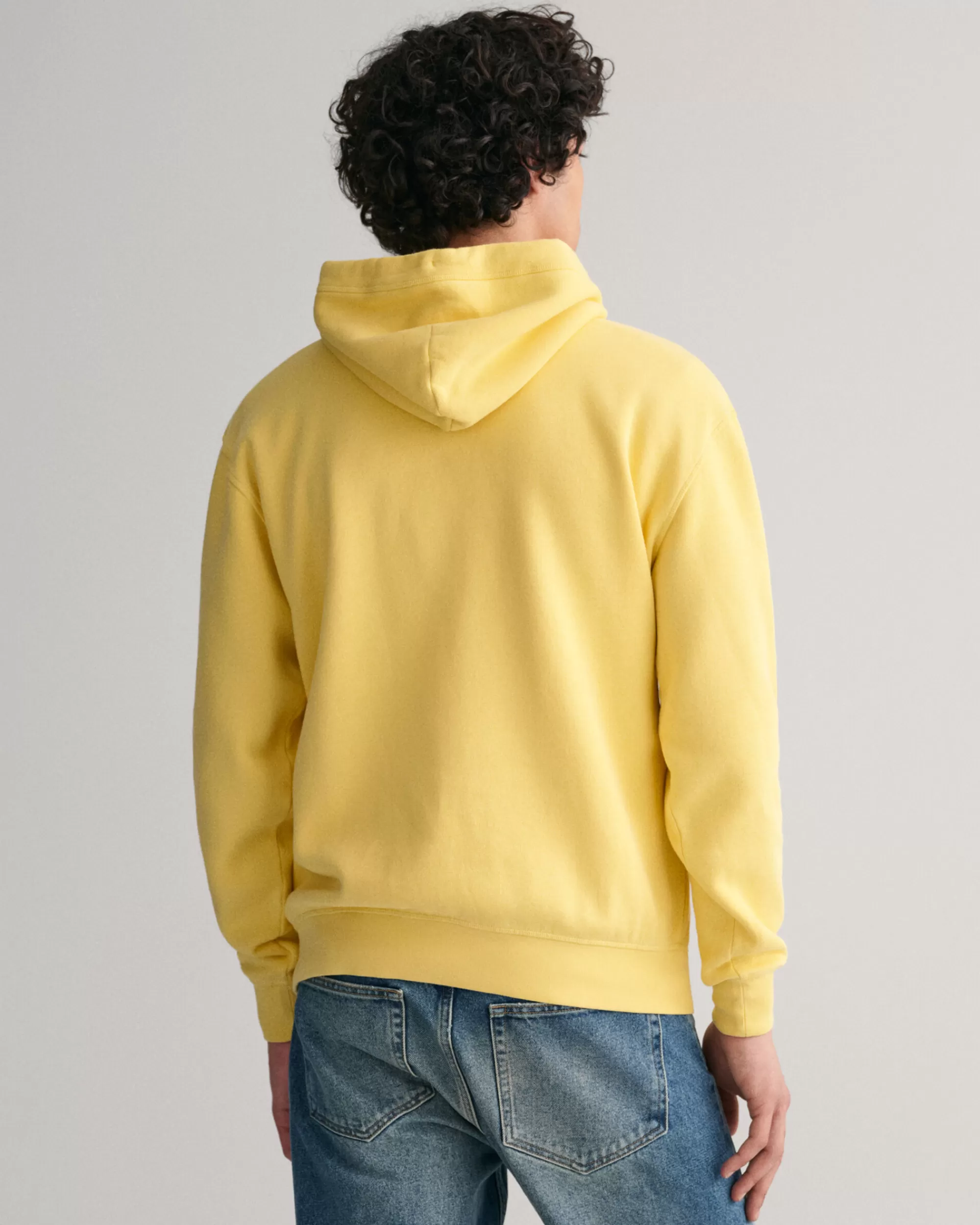 Hupparit & Collegepaidat^GANT Usa -Huppari Light Mustard Yellow