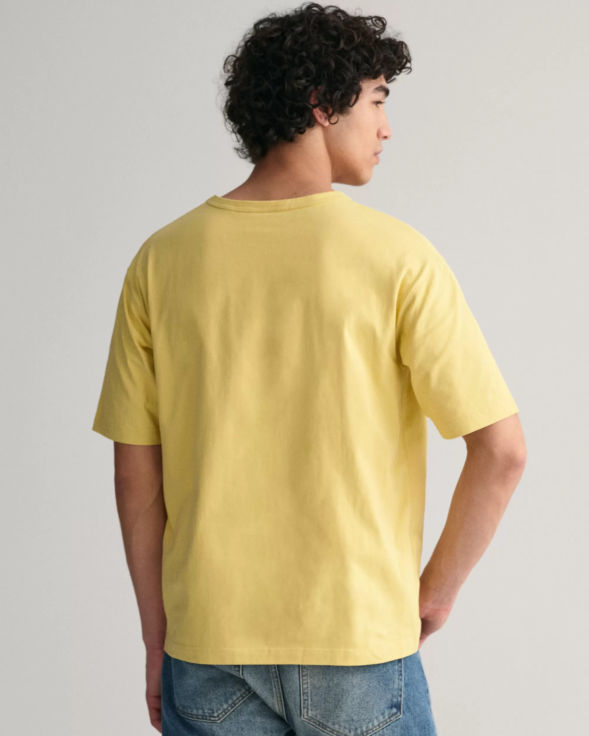 T-Paidat^GANT Usa -T-Paita Light Mustard Yellow