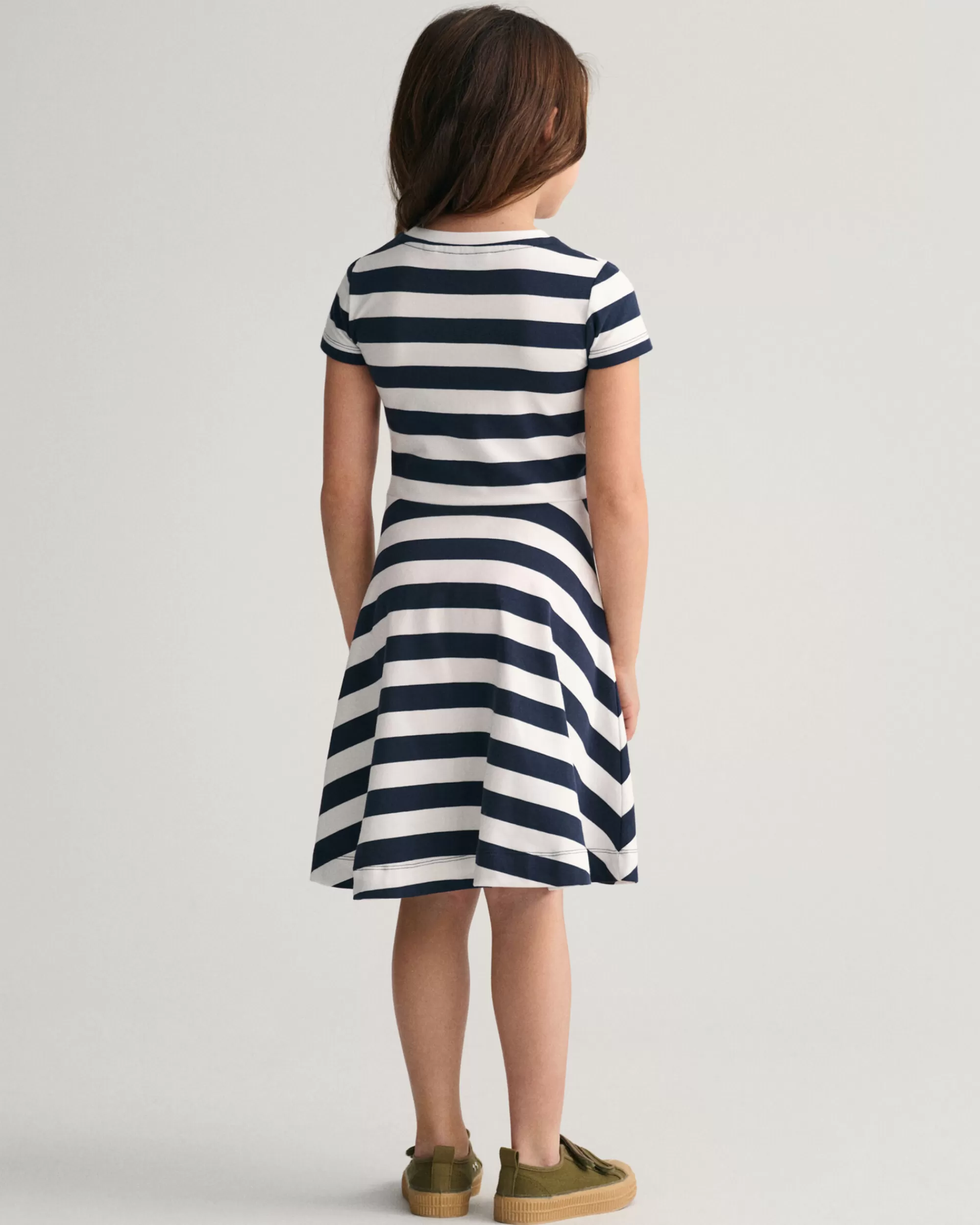 Mekot & Hameet^GANT Girls-Malliston Raidallinen Spin-Mekko Evening Blue