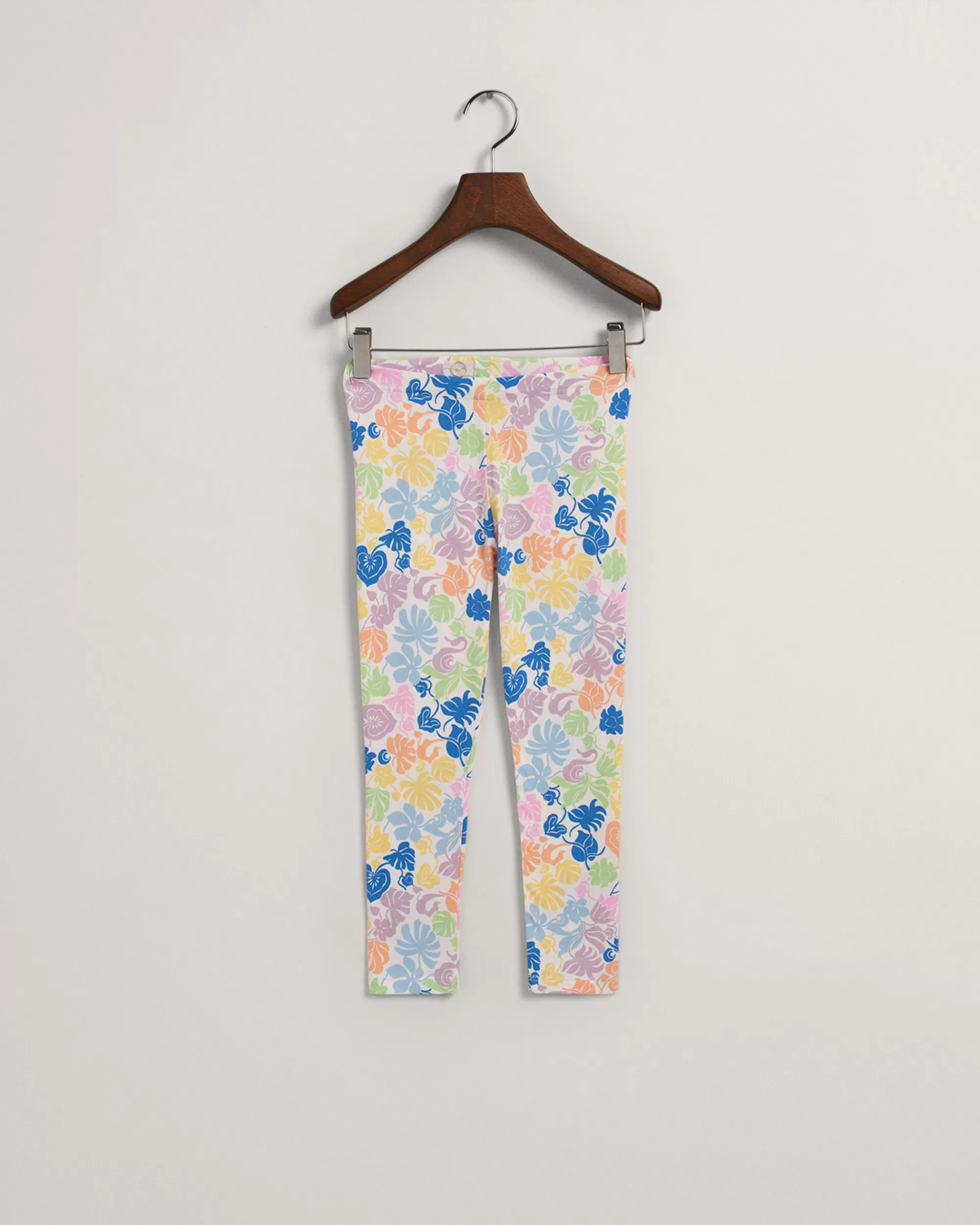 Housut^GANT Girls-Malliston Tropical-Printtijerseyleggingsit White