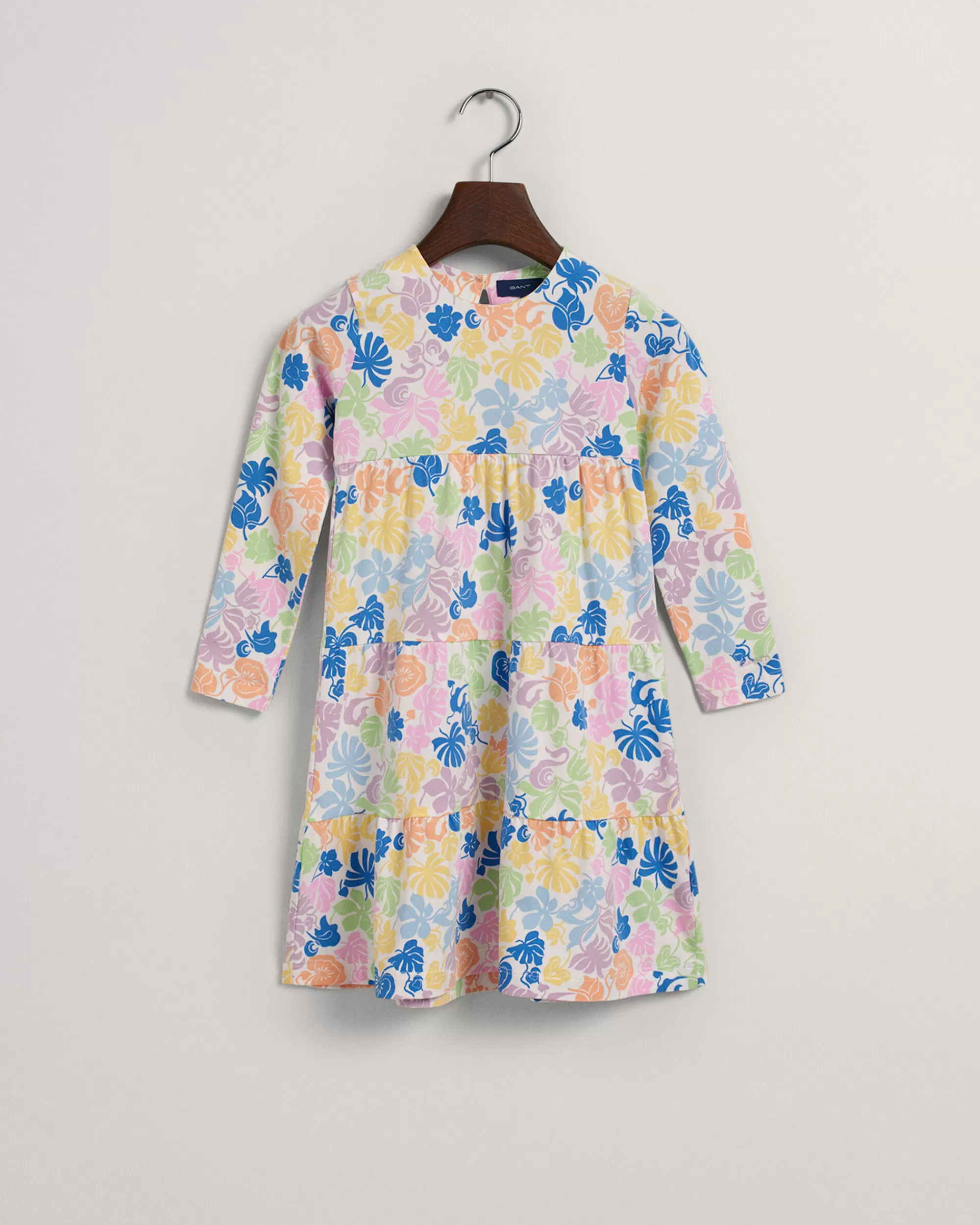 Mekot & Hameet^GANT Girls-Malliston Tropical-Printtimekko White