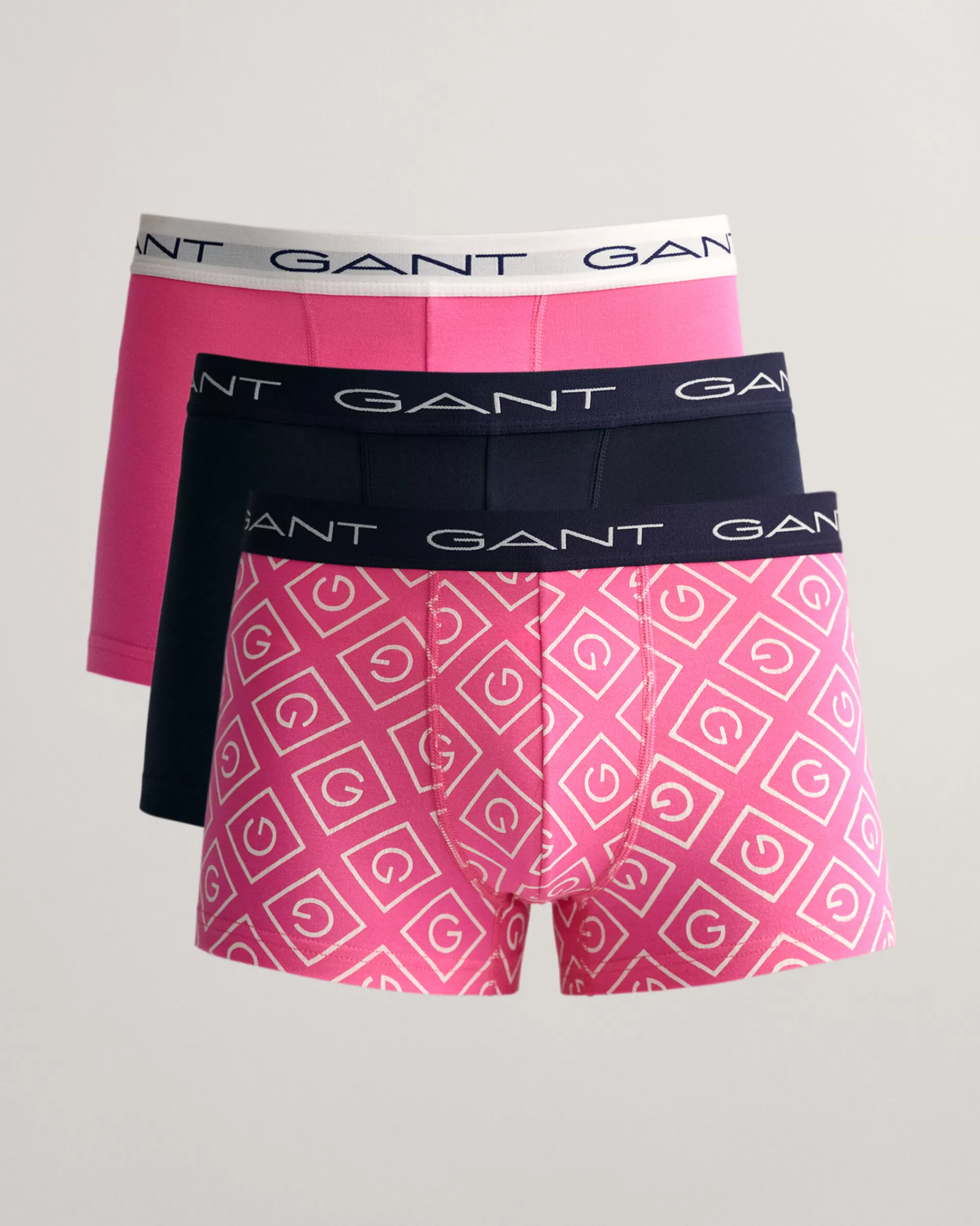 Alusvaatteet^GANT Icon G ‑Bokserit (3 Kpl) Perky Pink