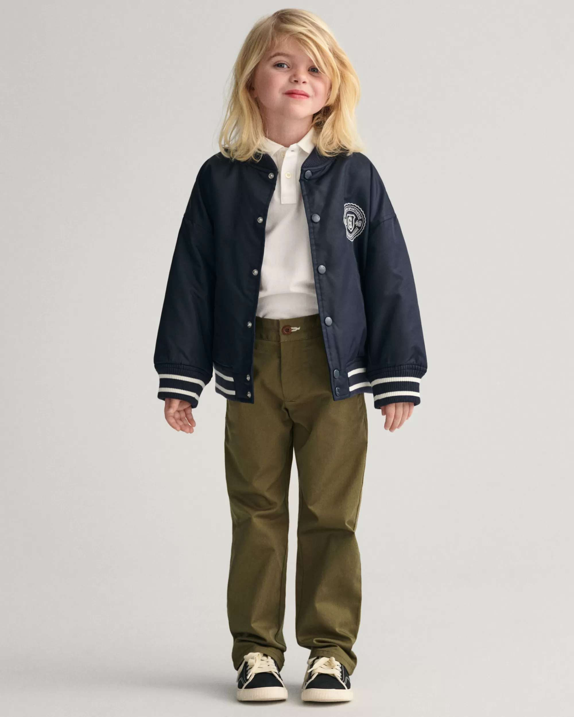 Housut^GANT Kids-Malliston Chinot Racing Green