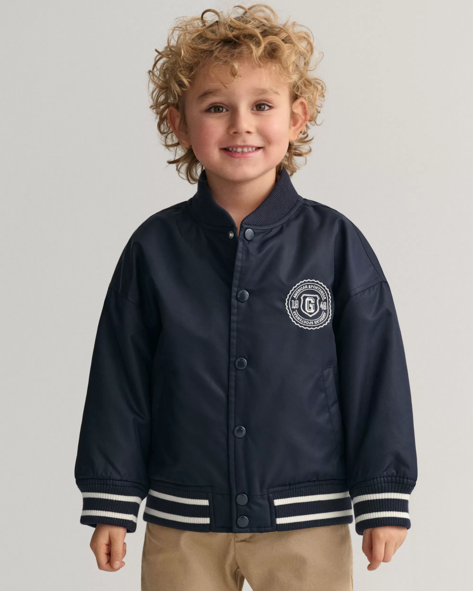 Ulkovaatteet^GANT Kids-Malliston Usa Varsity Jacket Evening Blue