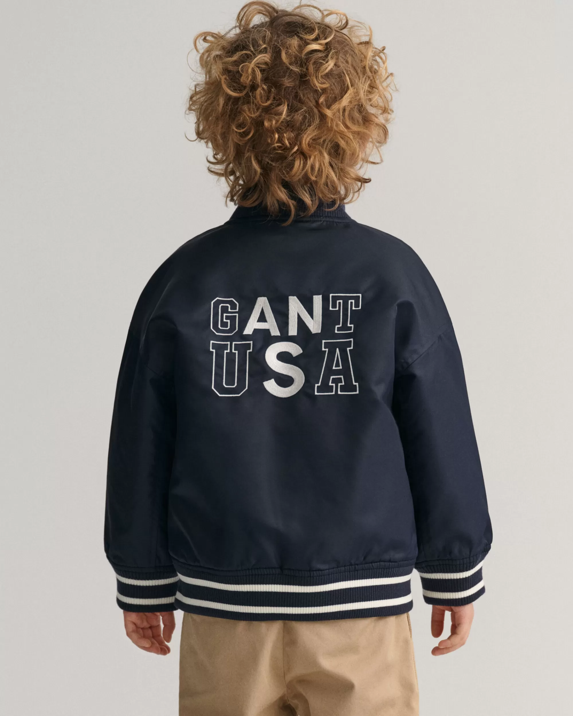 Ulkovaatteet^GANT Kids-Malliston Usa Varsity Jacket Evening Blue