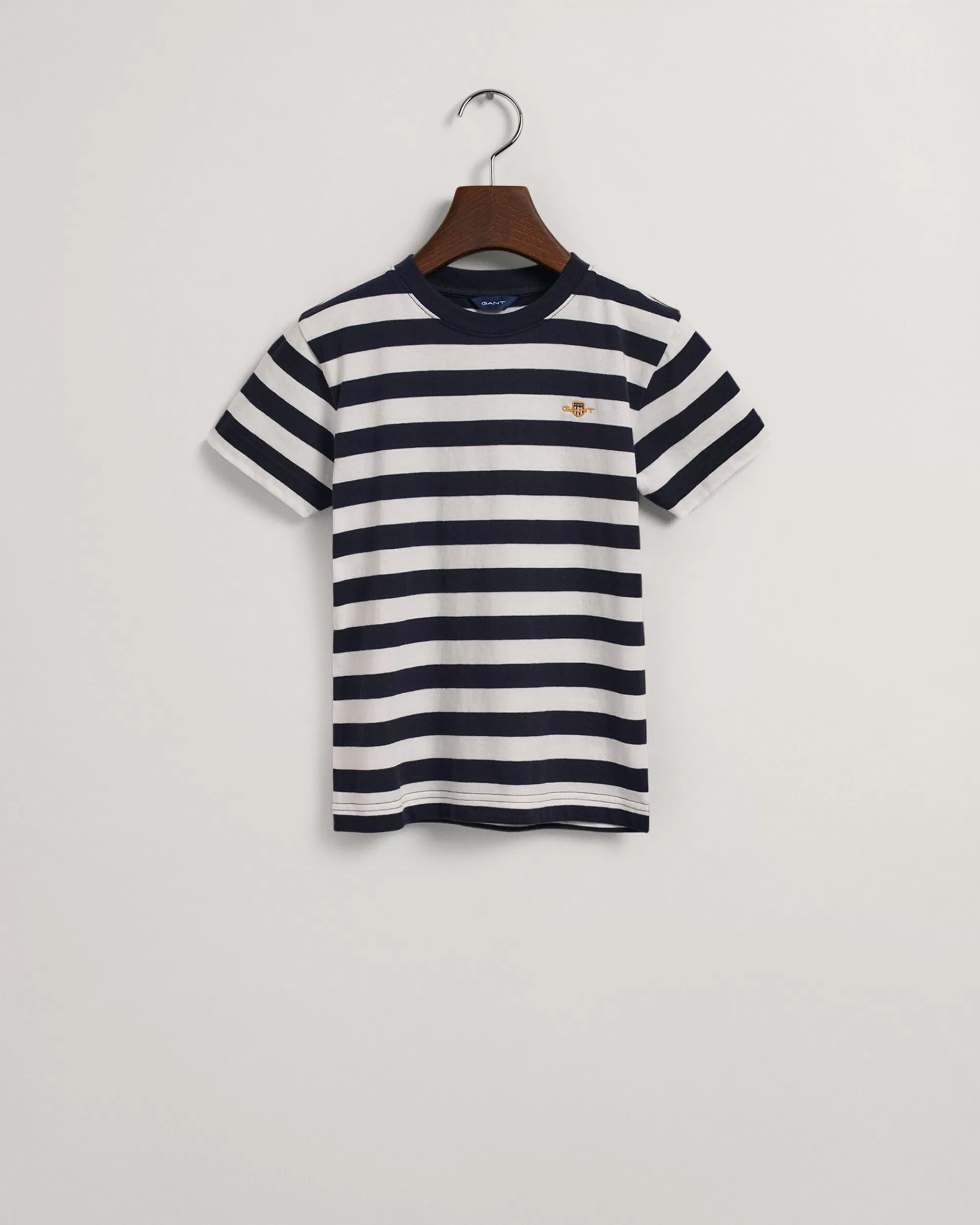 T-Paidat & Pikeet^GANT Kids-Malliston Raidallinen T‑Paita Classic Blue