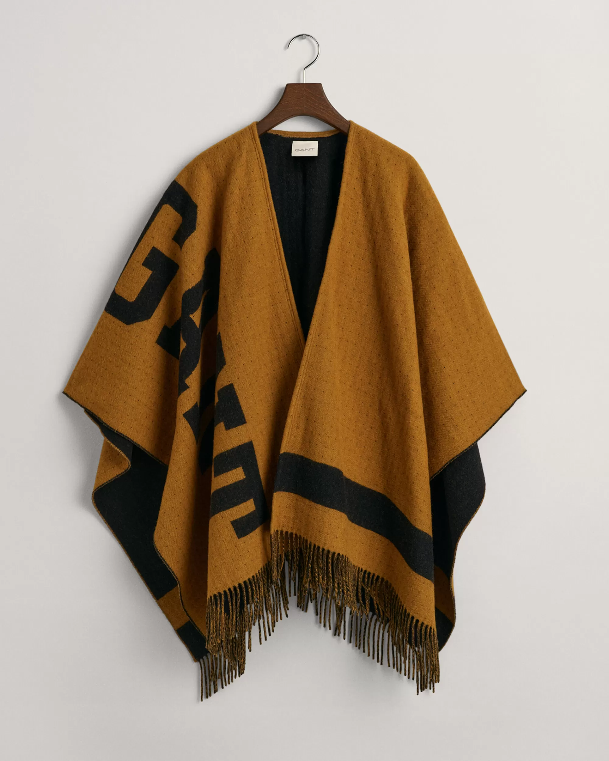 Huivit^GANT Logo-Villaponcho Cinnamon Brown