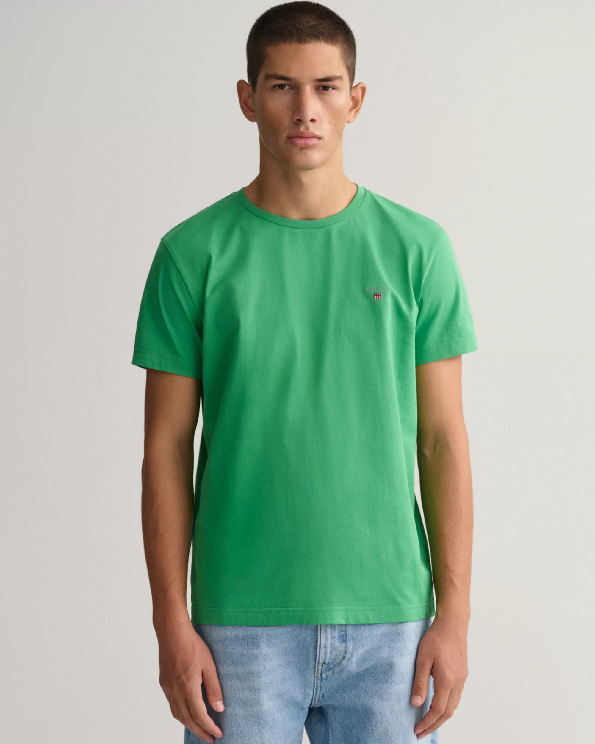 T-Paidat^GANT Original-T‑Paita Mid Green