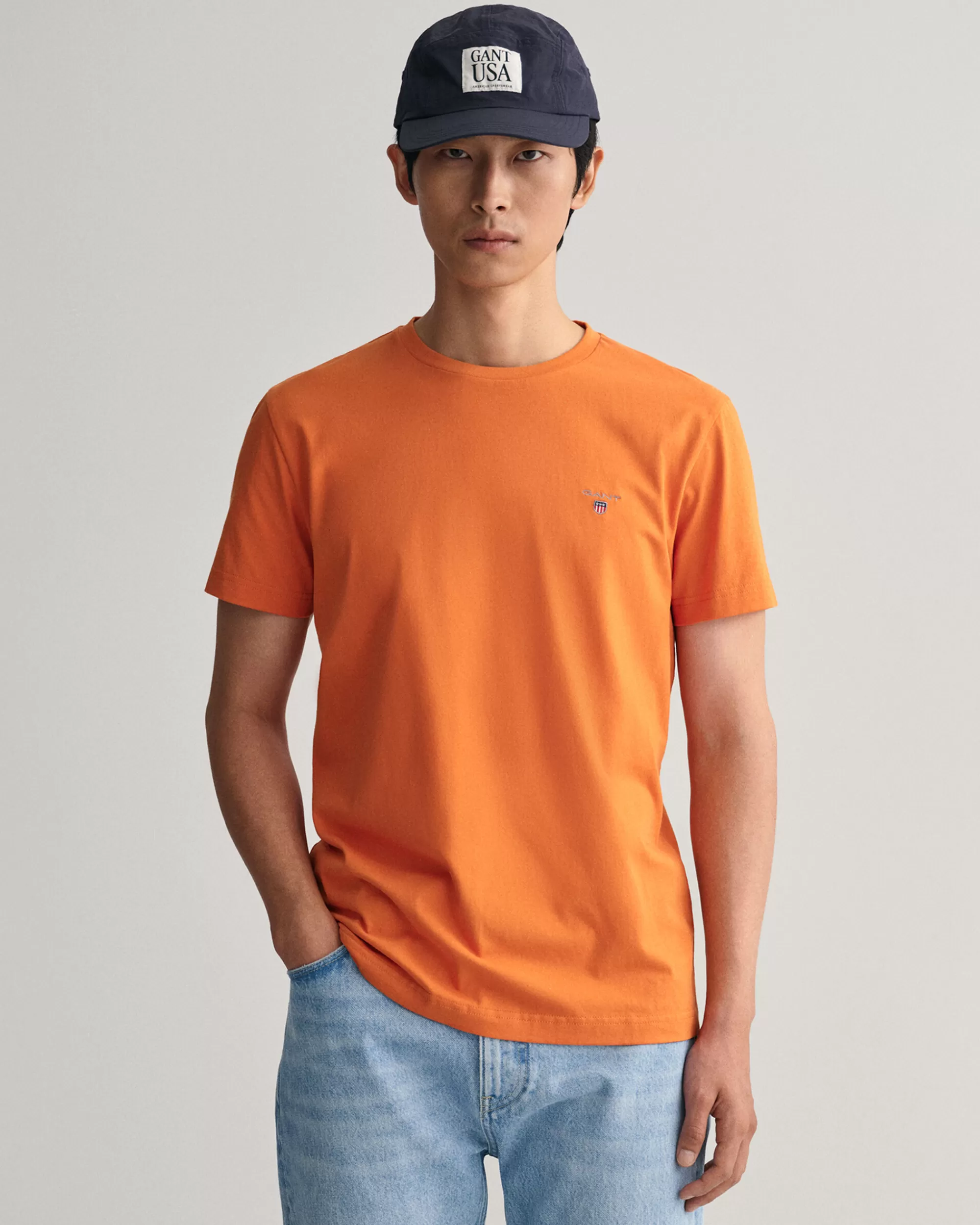 T-Paidat^GANT Original-T‑Paita Pumpkin Orange