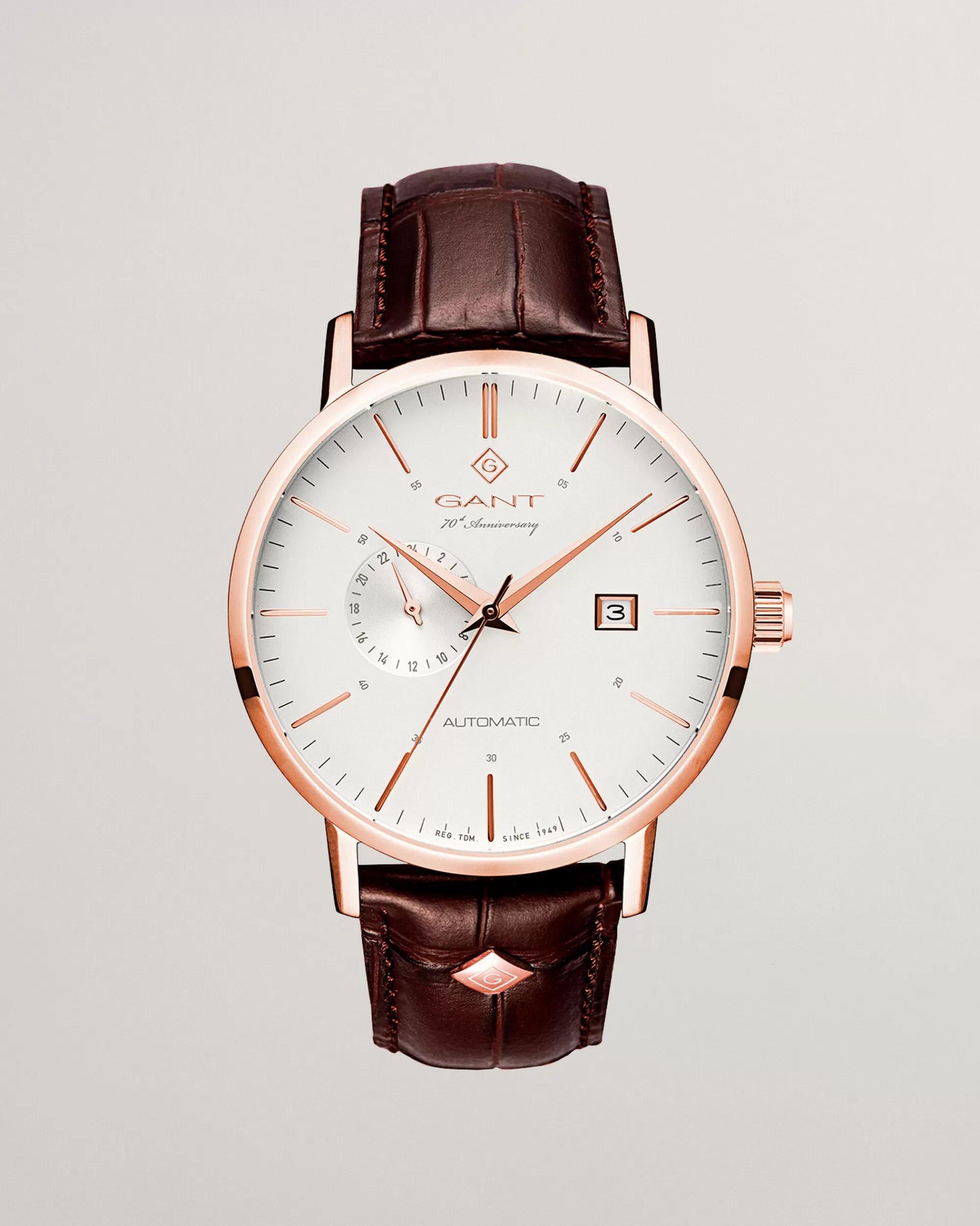 Kellot^GANT Park Hill Automatic ‑Rannekello White