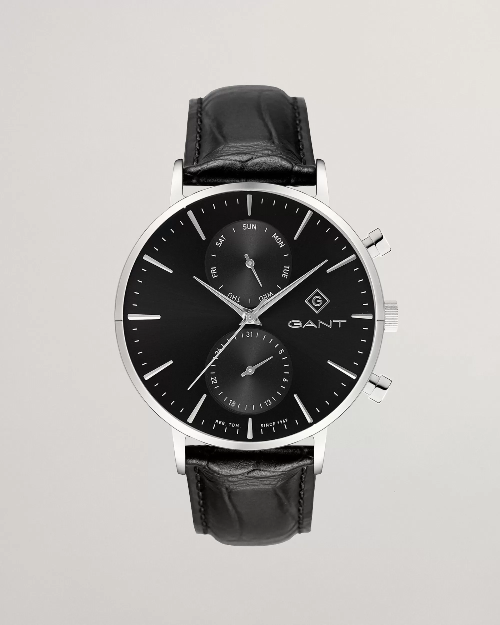 Kellot^GANT Park Hill Day-Date Ii ‑Rannekello Black