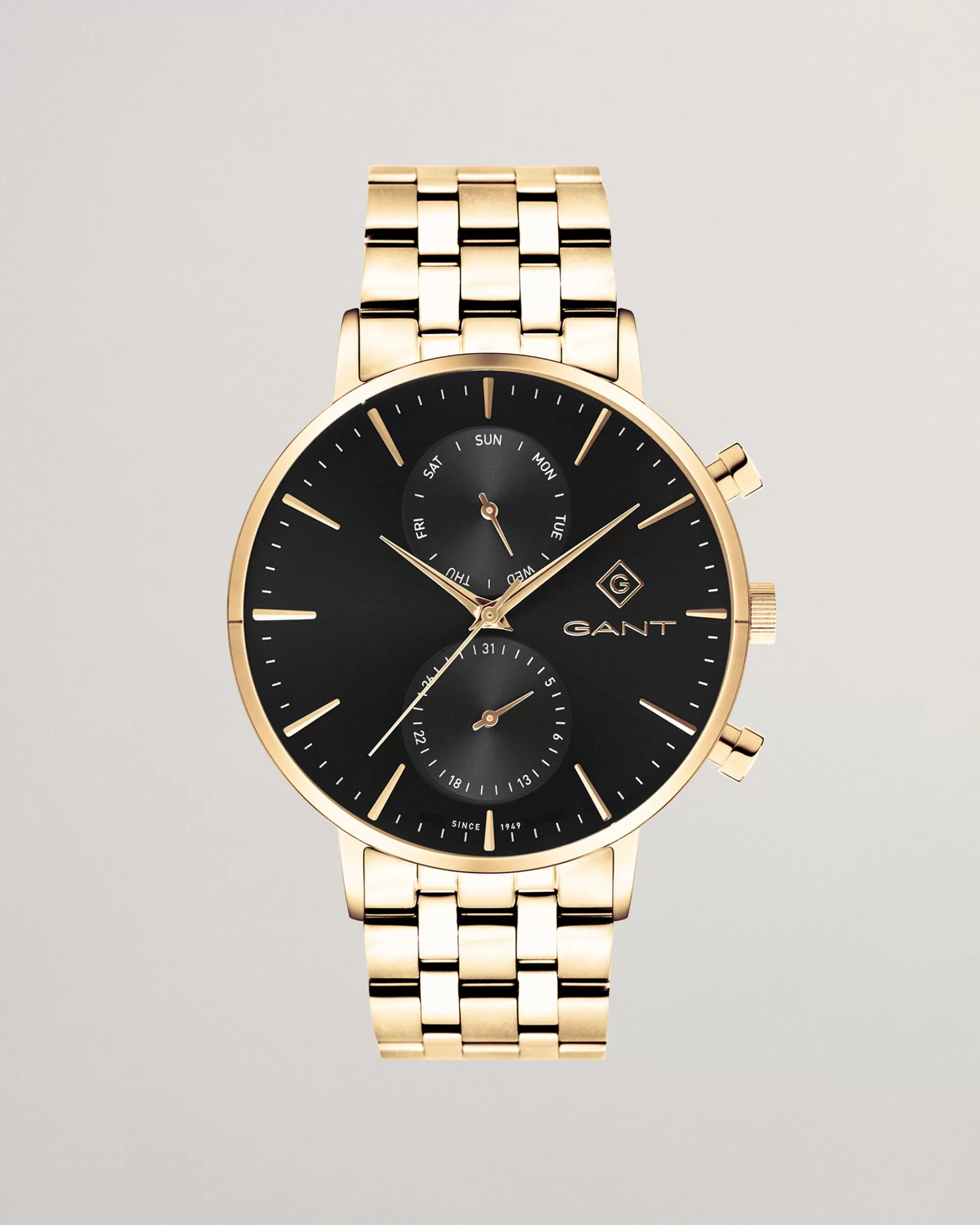 Kellot^GANT Park Hill Day-Date Ii ‑Rannekello Black