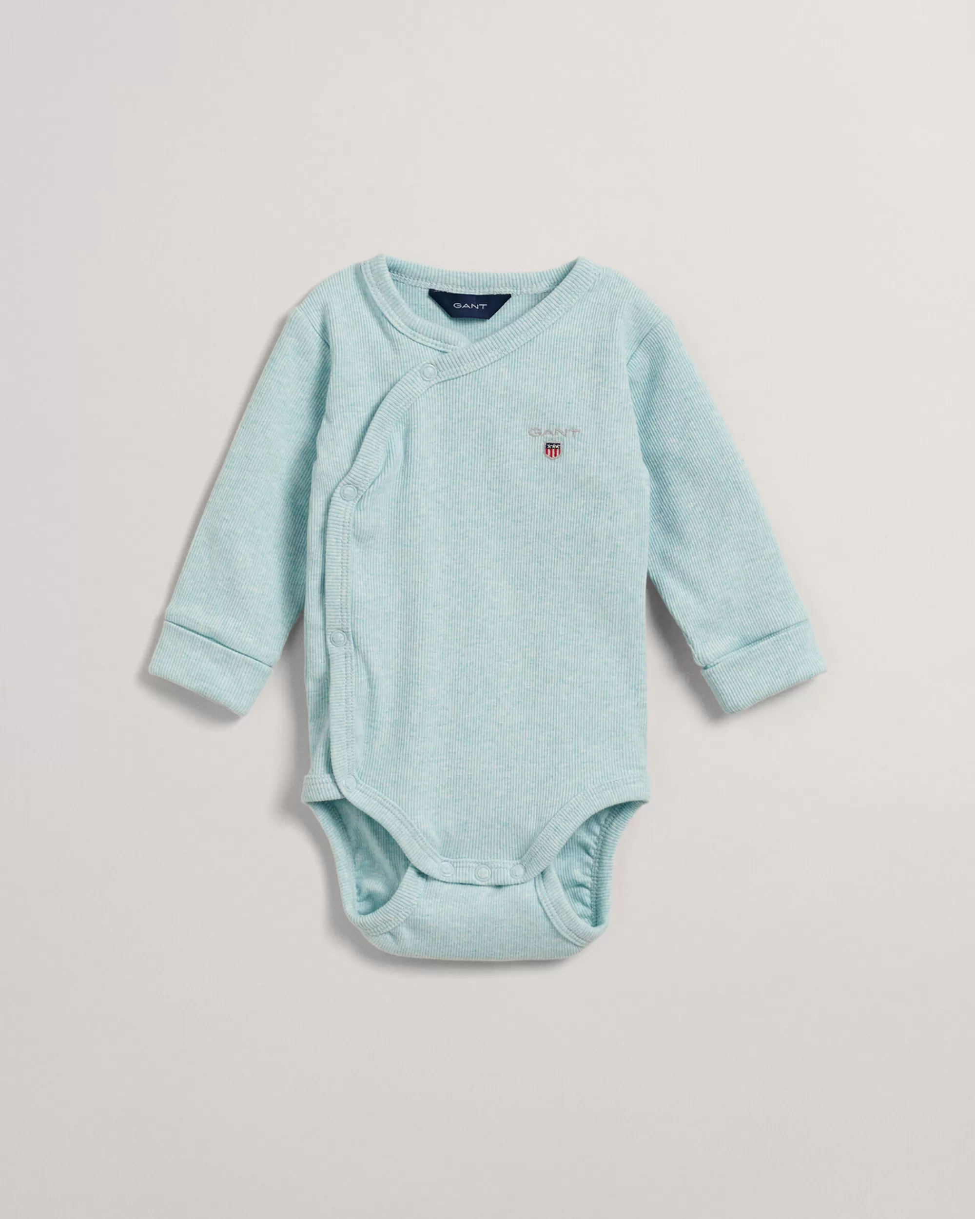 Bodyt & Potkupuvut^GANT Pitkahihainen Baby-Malliston Body Turquoise Lagoon