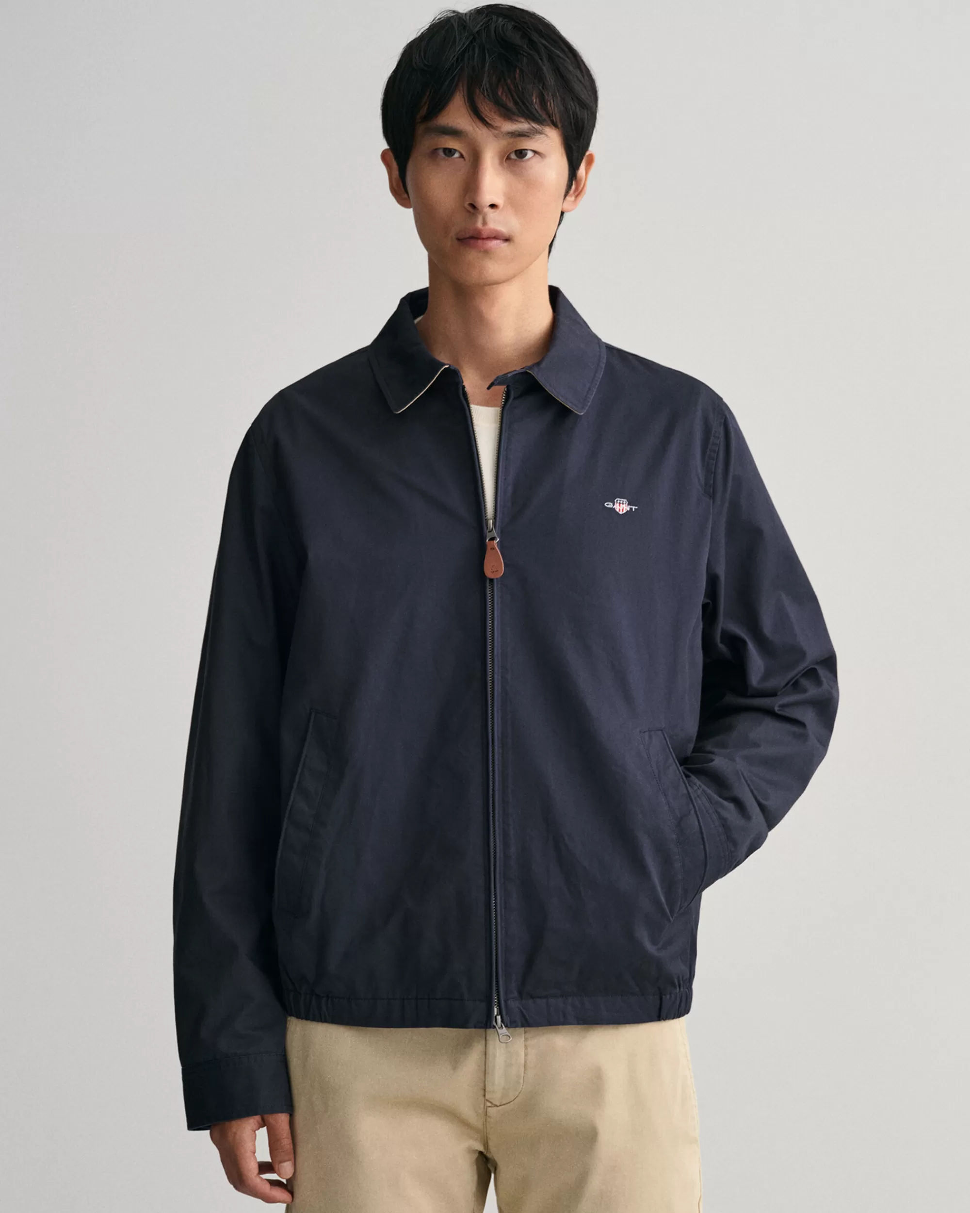 Takit^GANT Puuvillainen Windcheater-Takki Evening Blue