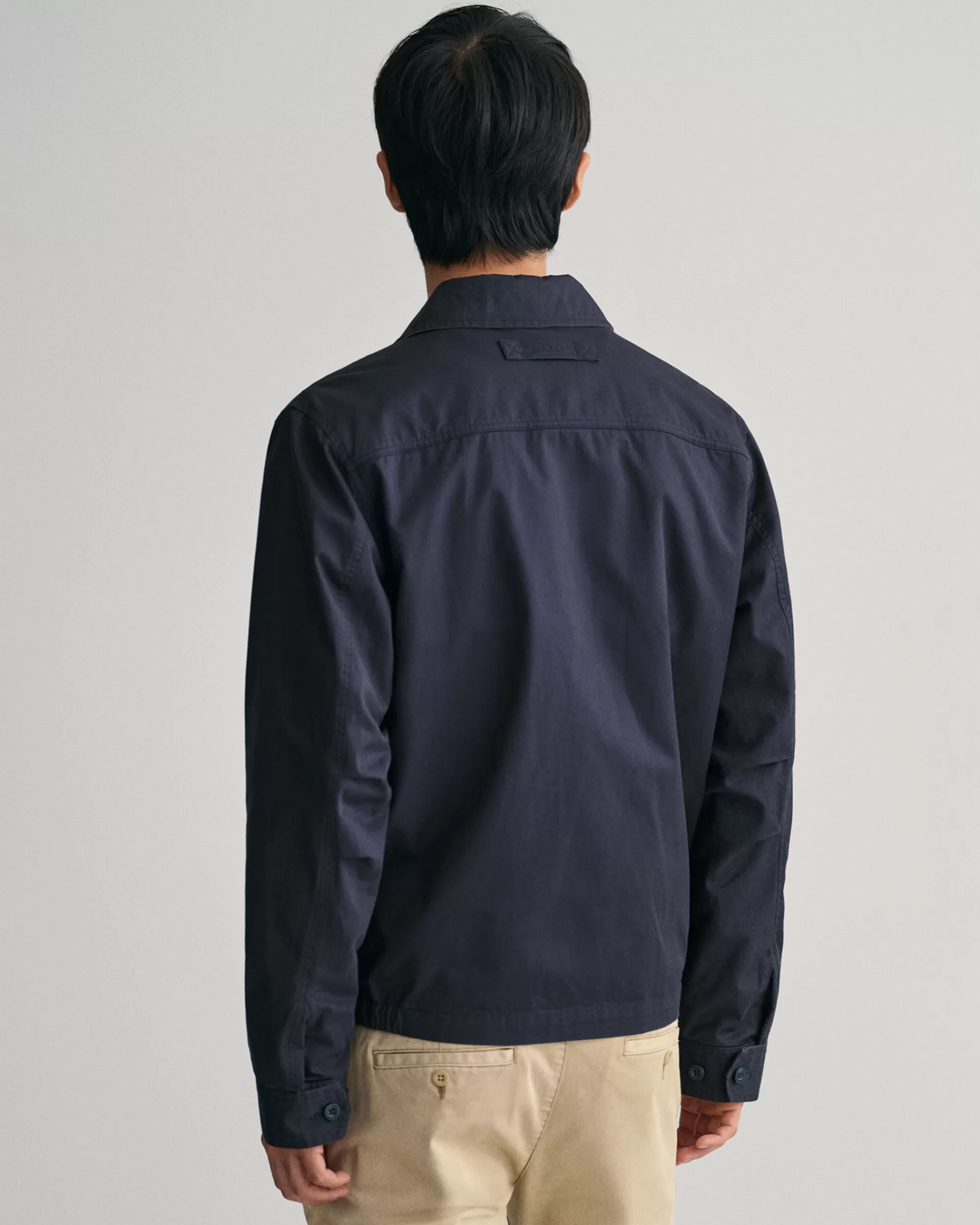 Takit^GANT Puuvillainen Windcheater-Takki Evening Blue