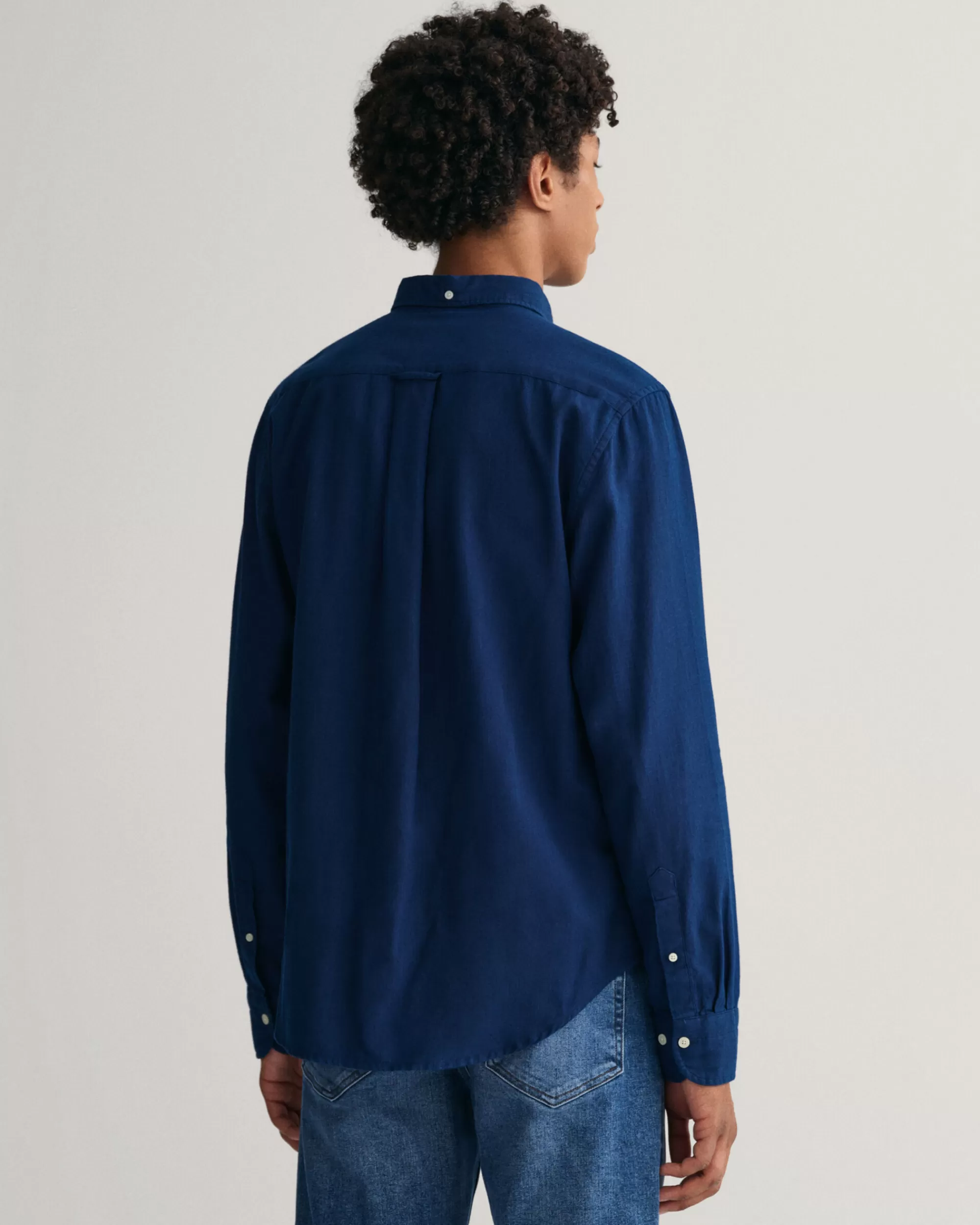 Paidat^GANT Regular Fit ‑Mitoitettu Nsininen Oxford-Paita Indigo