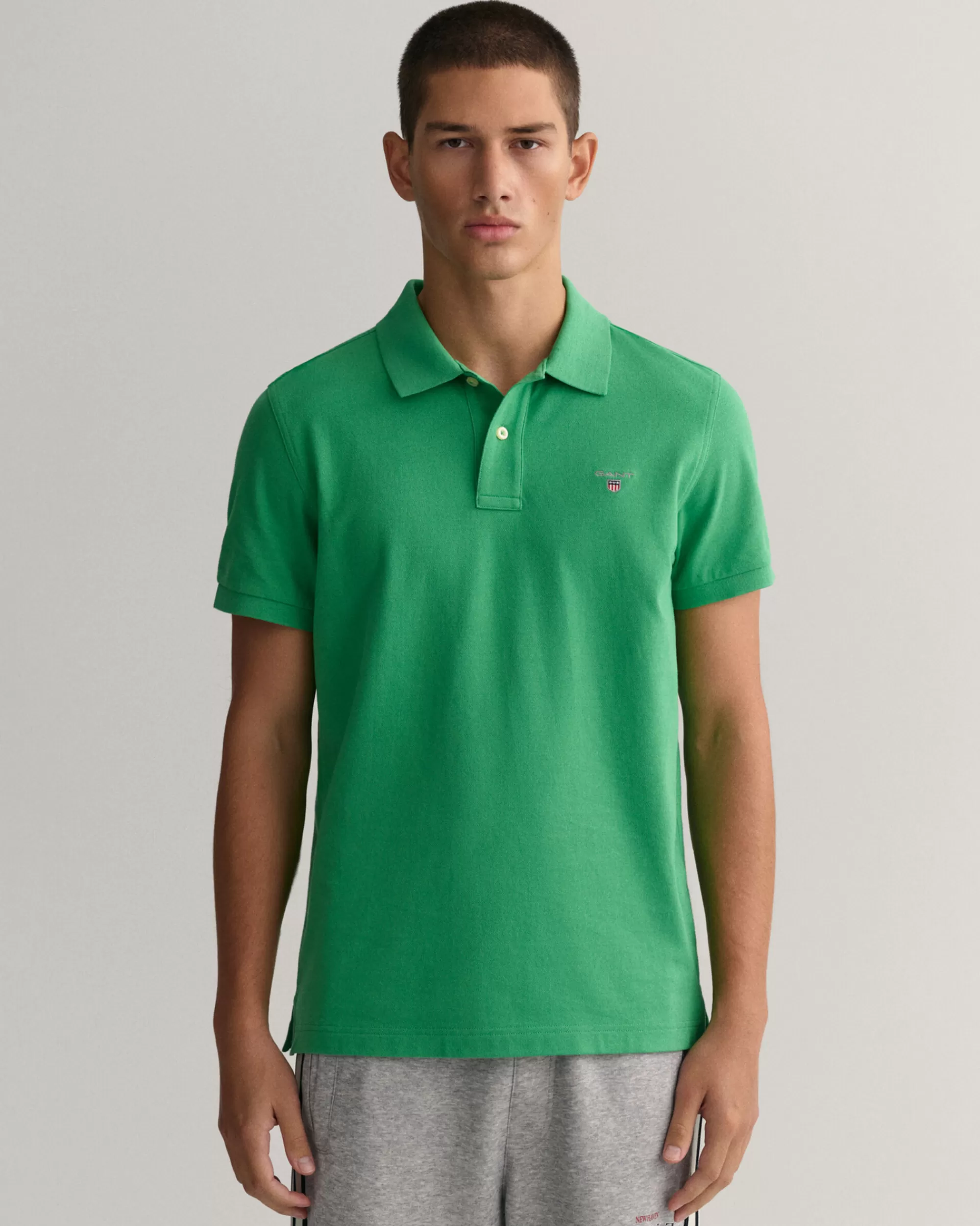 Pikeepaidat^GANT Regular Fit ‑Mitoitettu Original-Pikeepaita Mid Green