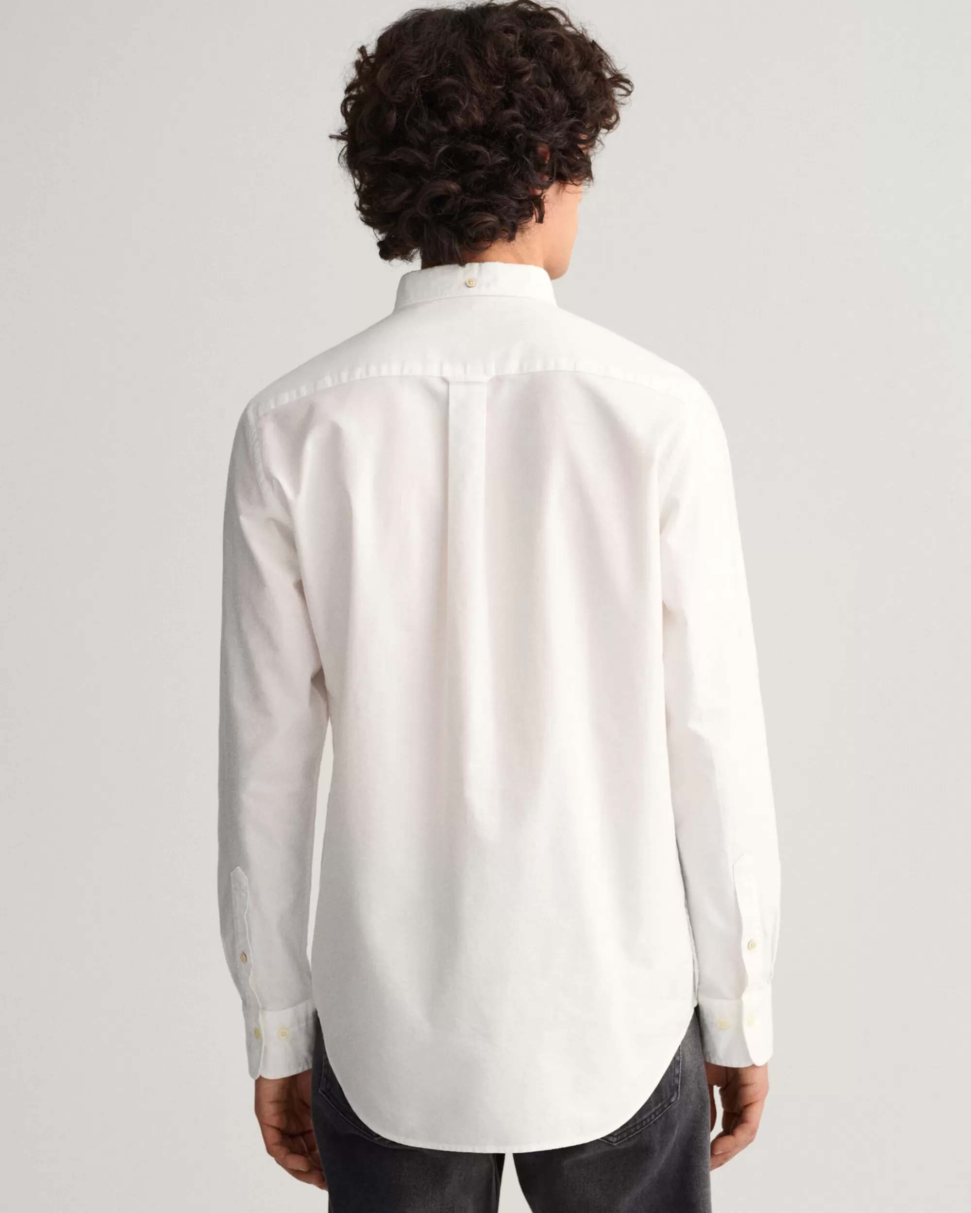 Paidat^GANT Regular Fit ‑Mitoitettu Oxford-Paita White