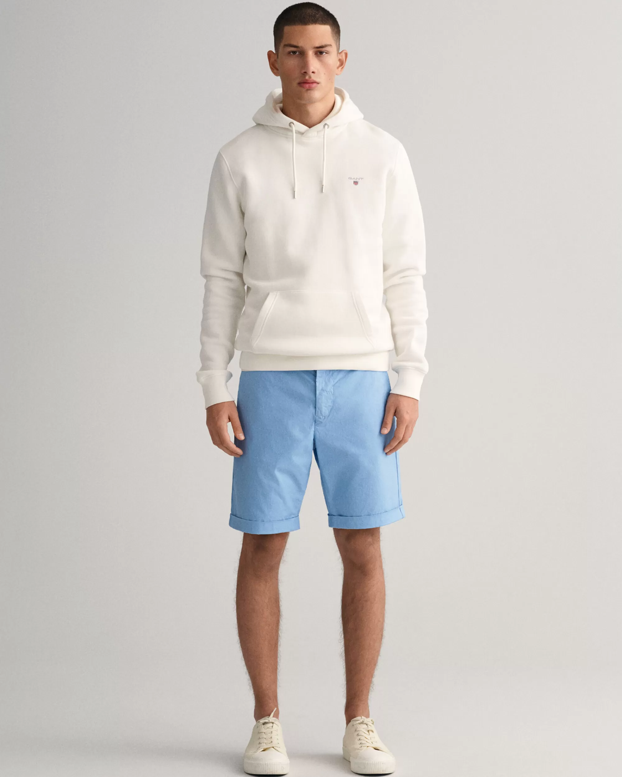 Shortsit^GANT Regular Fit ‑Mitoitetut Allister Sunfaded ‑Shortsit Gentle Blue