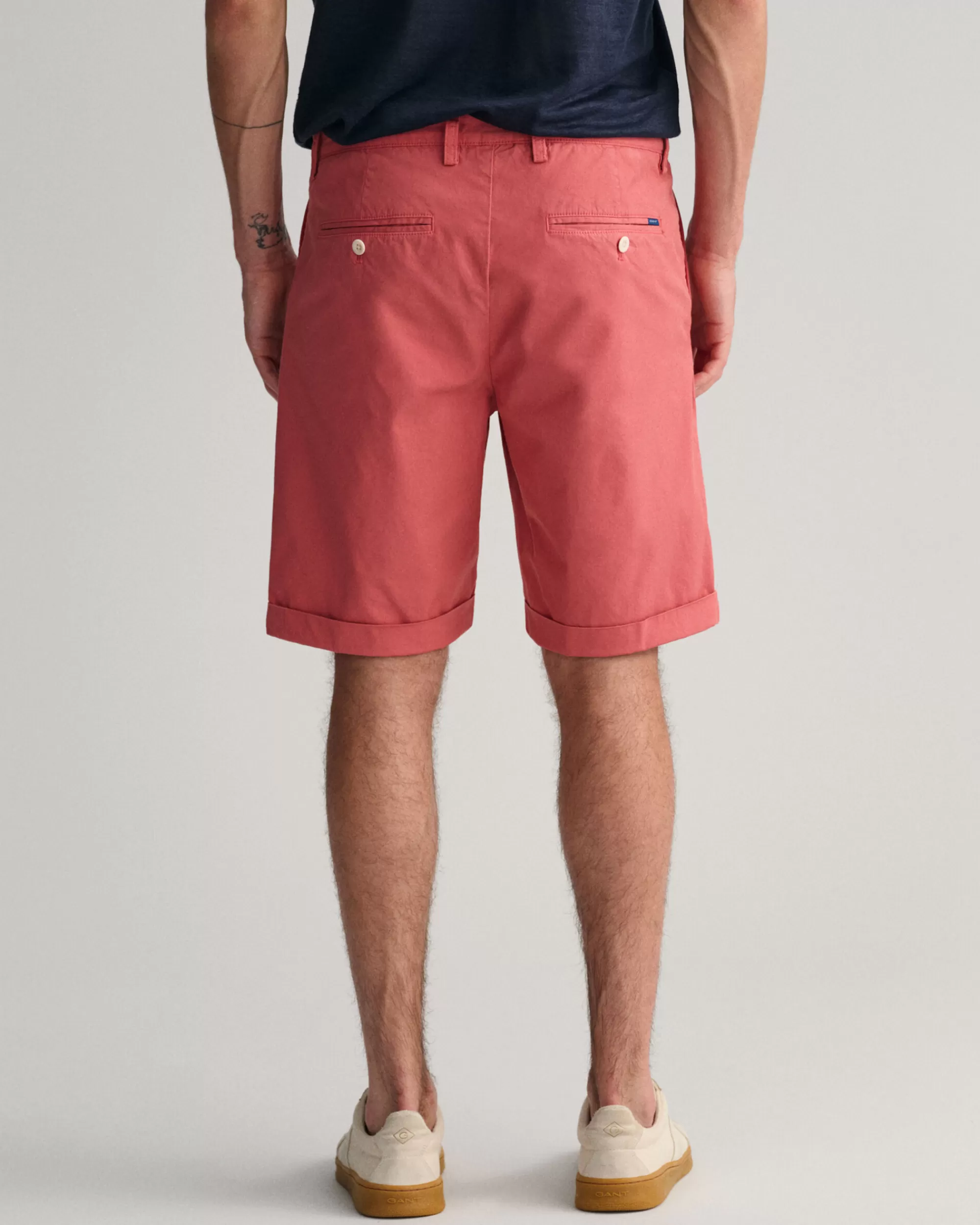 Shortsit^GANT Regular Fit ‑Mitoitetut Allister Sunfaded ‑Shortsit Mineral Red