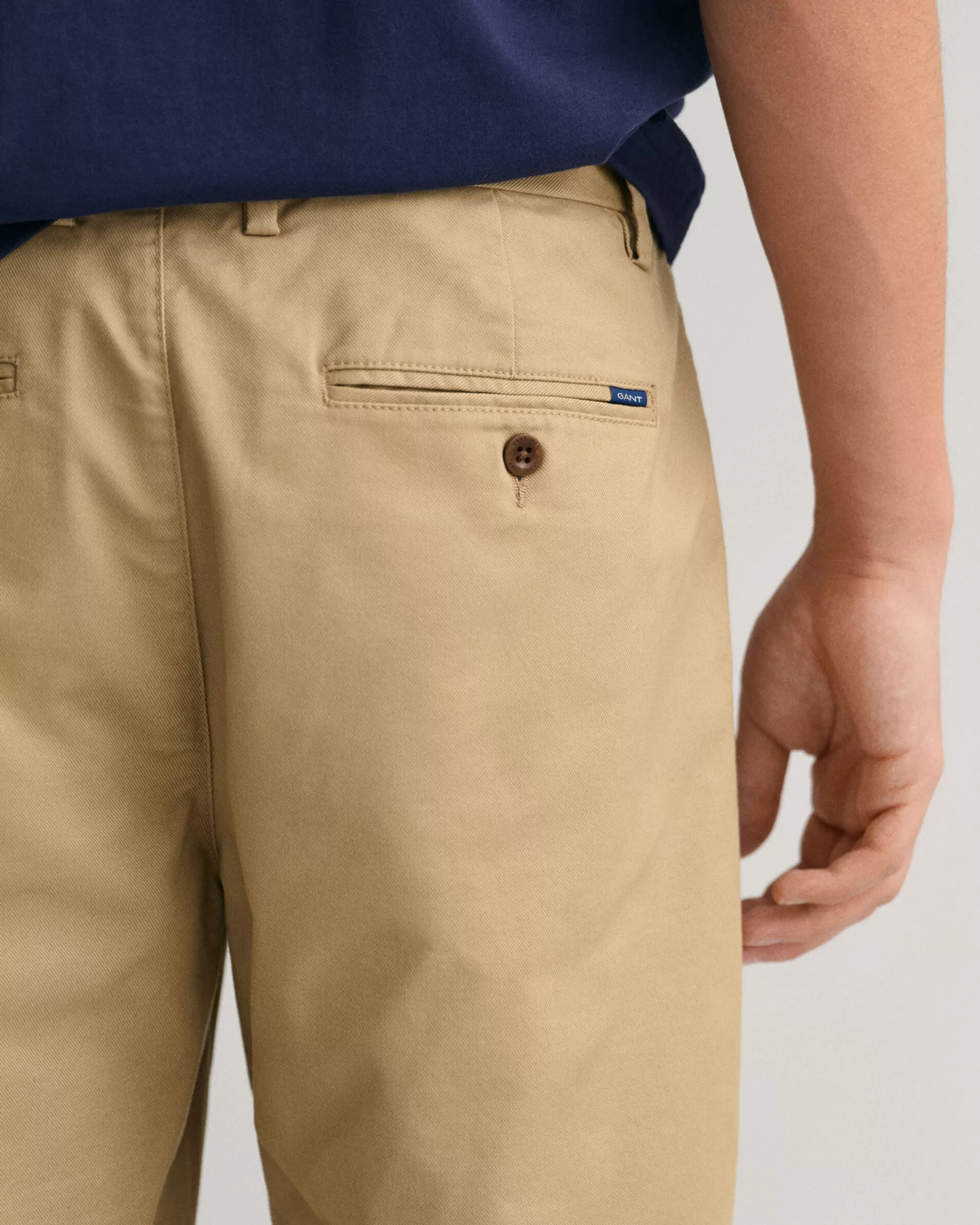 Shortsit^GANT Regular Fit ‑Mitoitetut Allister Tech Prep™ ‑Shortsit Dark Khaki