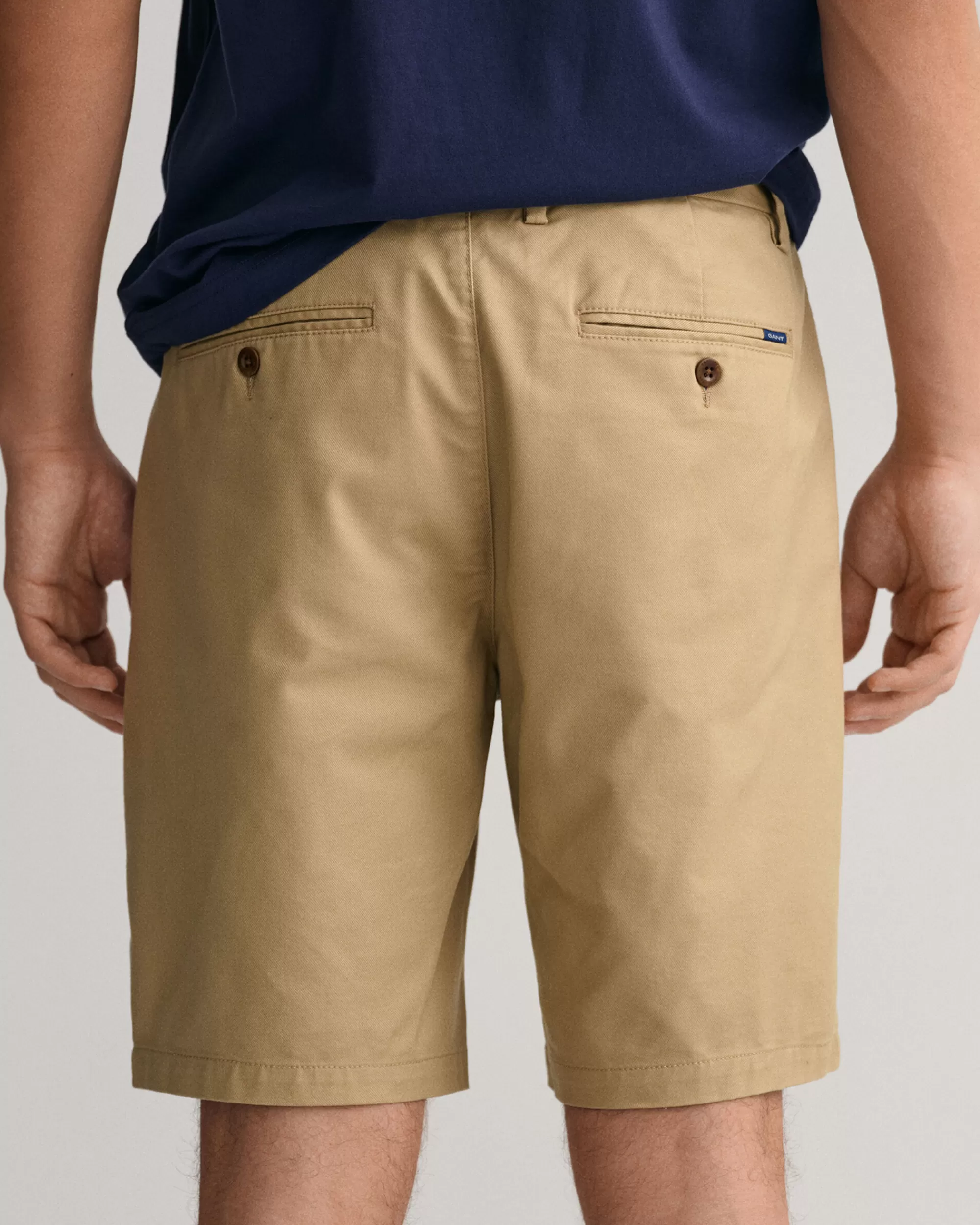 Shortsit^GANT Regular Fit ‑Mitoitetut Allister Tech Prep™ ‑Shortsit Dark Khaki