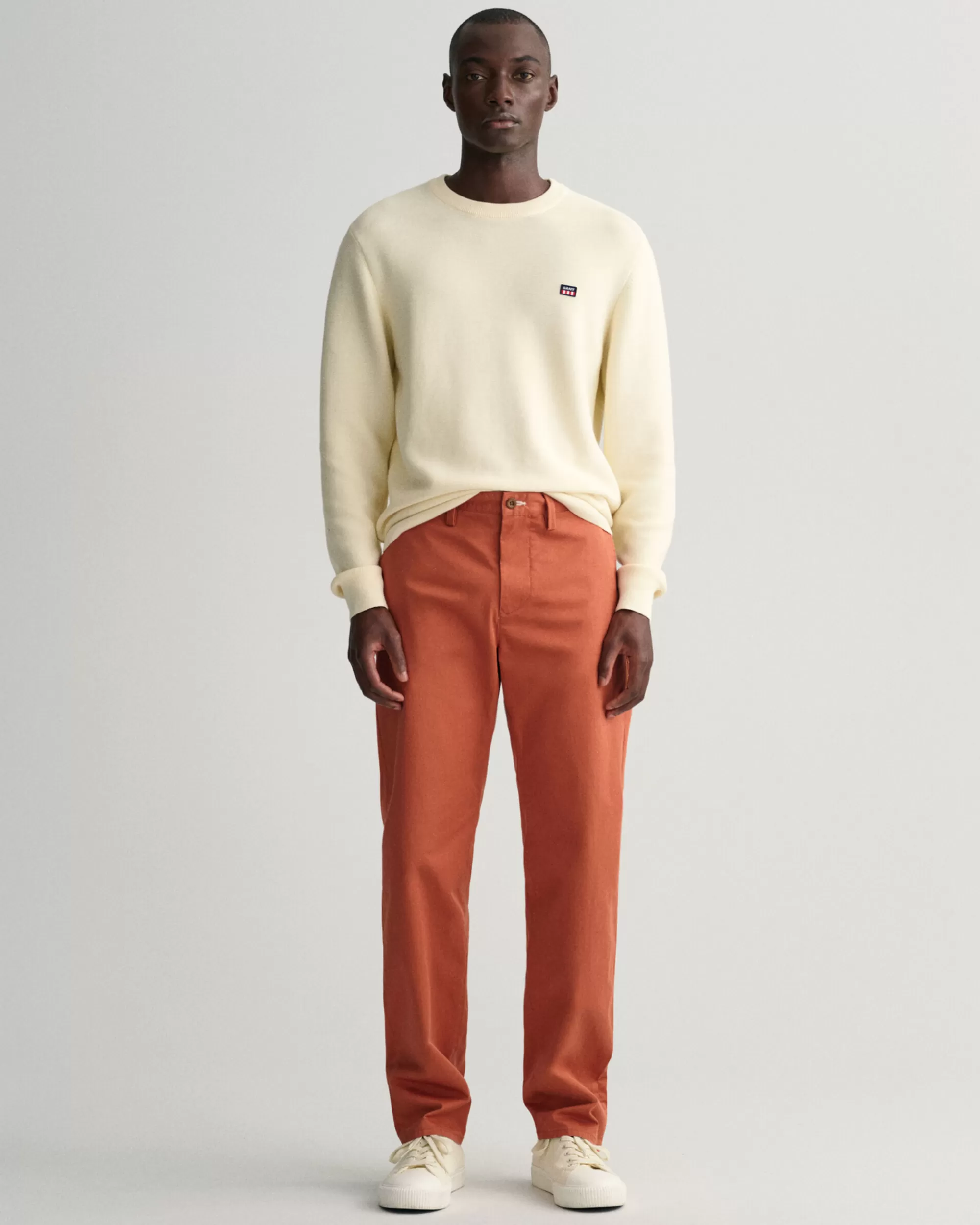 Housut^GANT Regular Fit ‑Mitoitetut Allister-Tvillichinot Light Copper