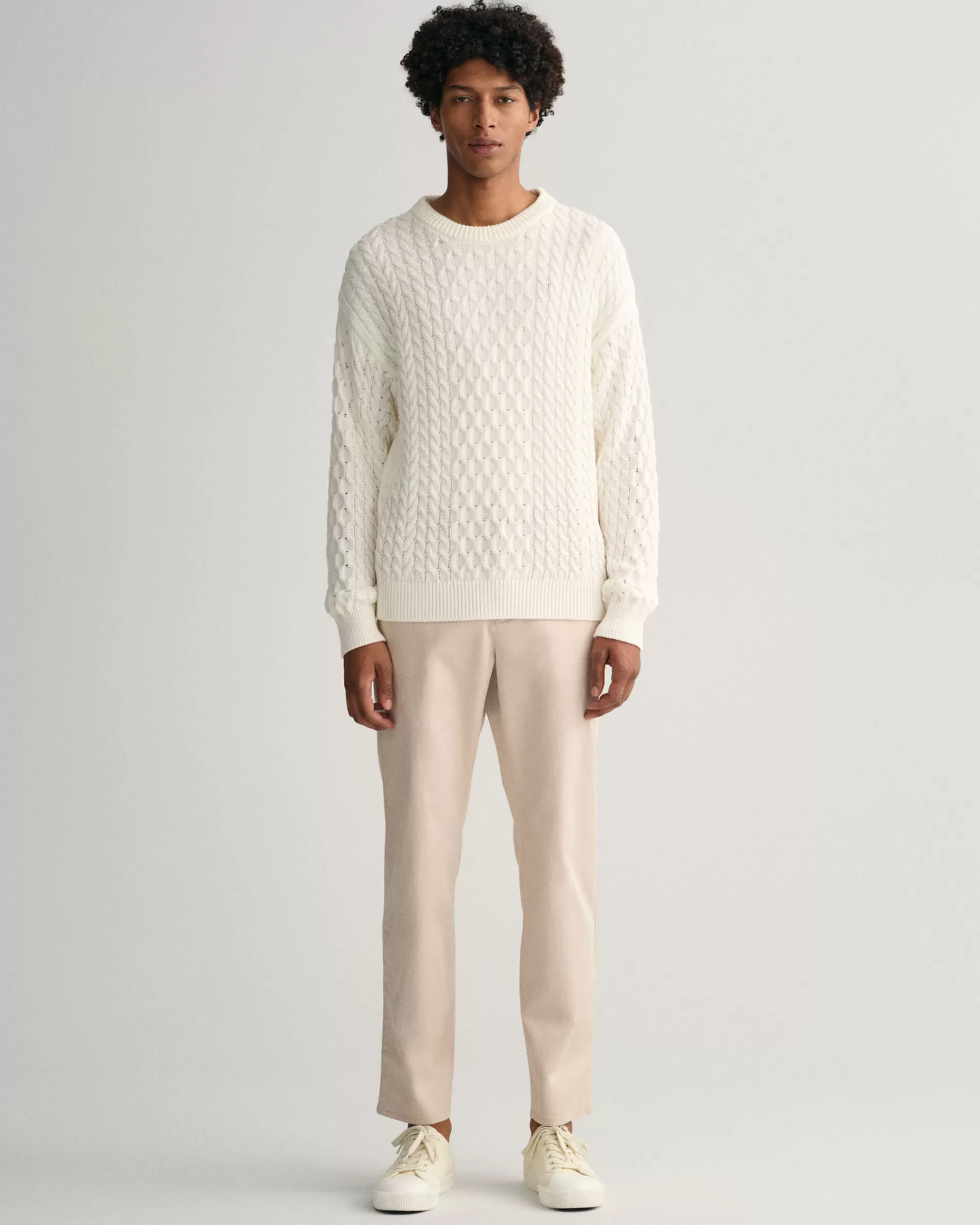 Housut^GANT Regular Fit ‑Mitoitetut Allister-Tvillichinot Putty