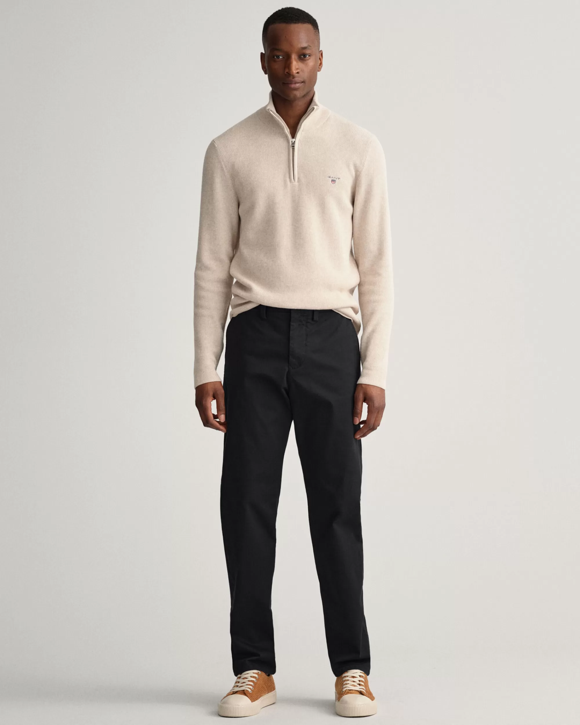 Housut^GANT Regular Fit ‑Mitoitetut Allister-Tvillichinot Black
