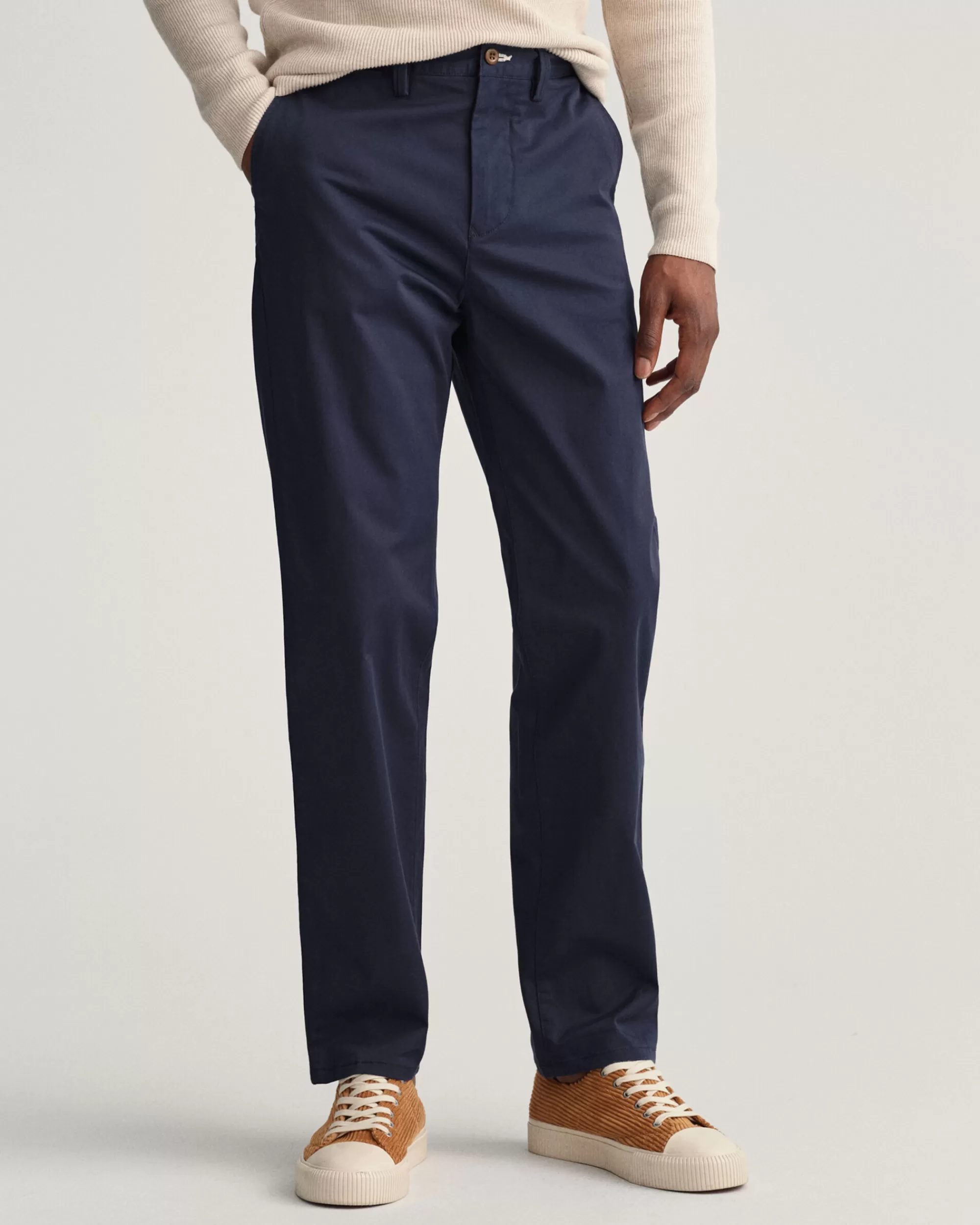 Housut^GANT Regular Fit ‑Mitoitetut Allister-Tvillichinot Marine