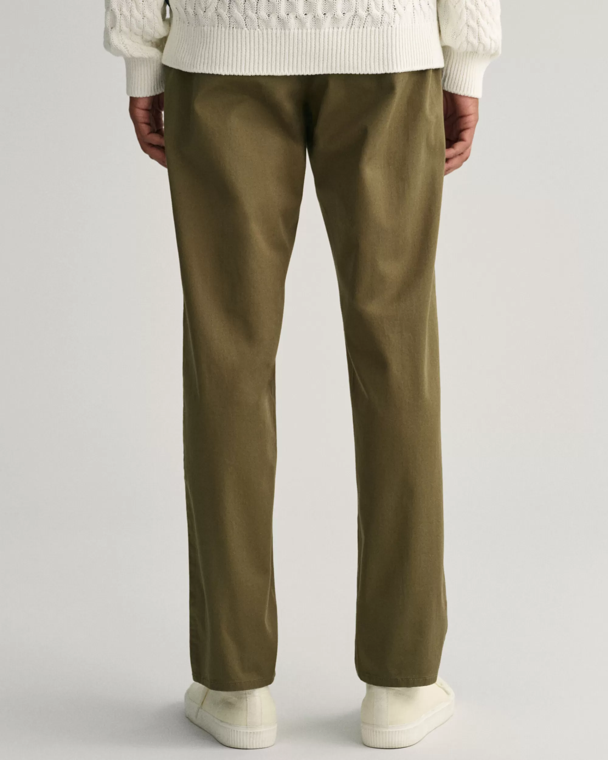 Housut^GANT Regular Fit ‑Mitoitetut Allister-Tvillichinot Racing Green