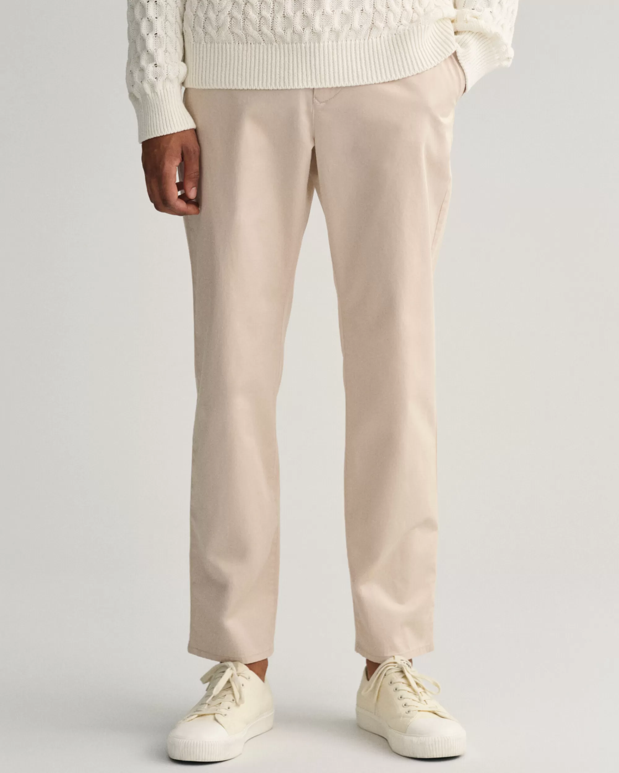 Housut^GANT Regular Fit ‑Mitoitetut Allister-Tvillichinot Putty