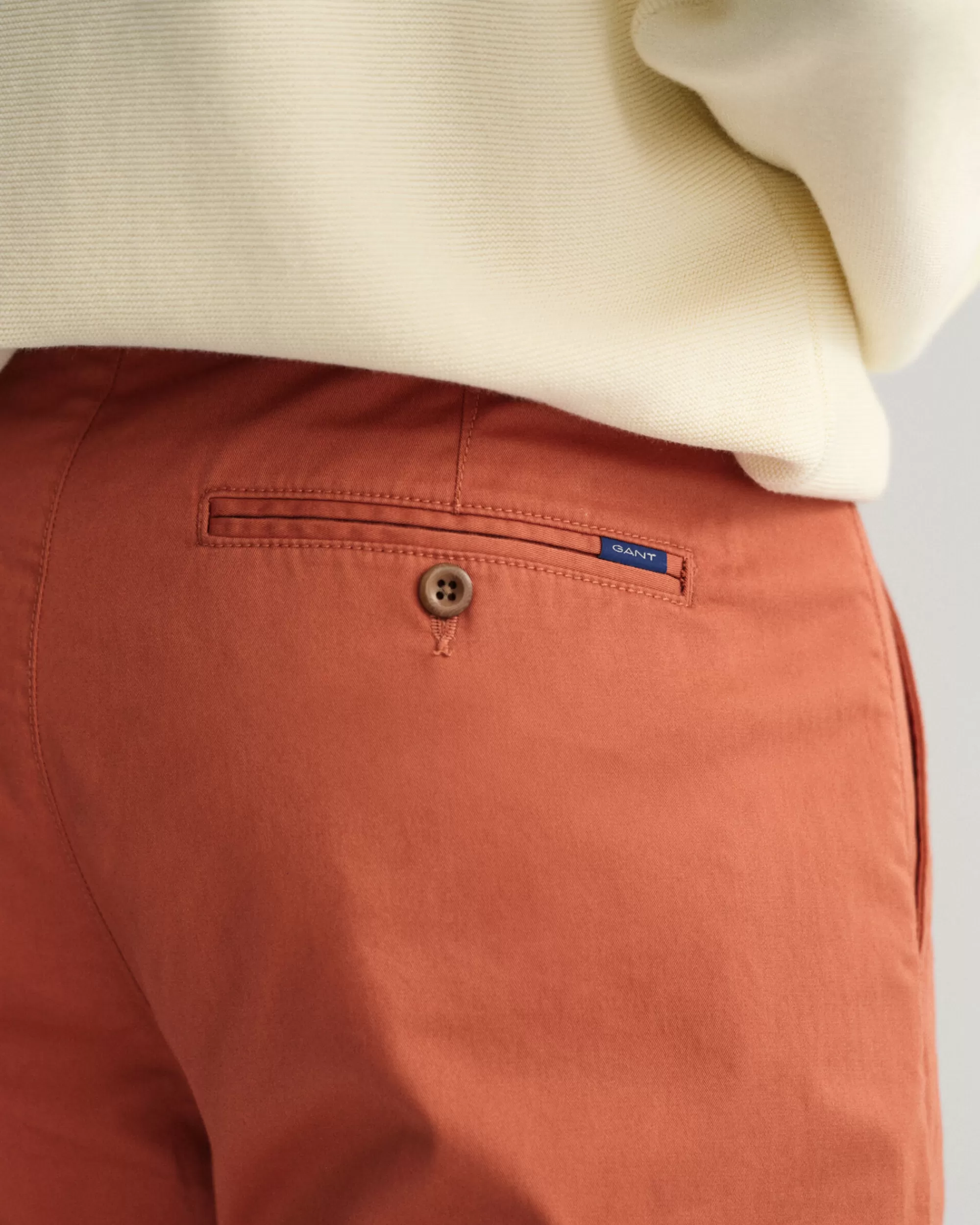 Housut^GANT Regular Fit ‑Mitoitetut Allister-Tvillichinot Light Copper
