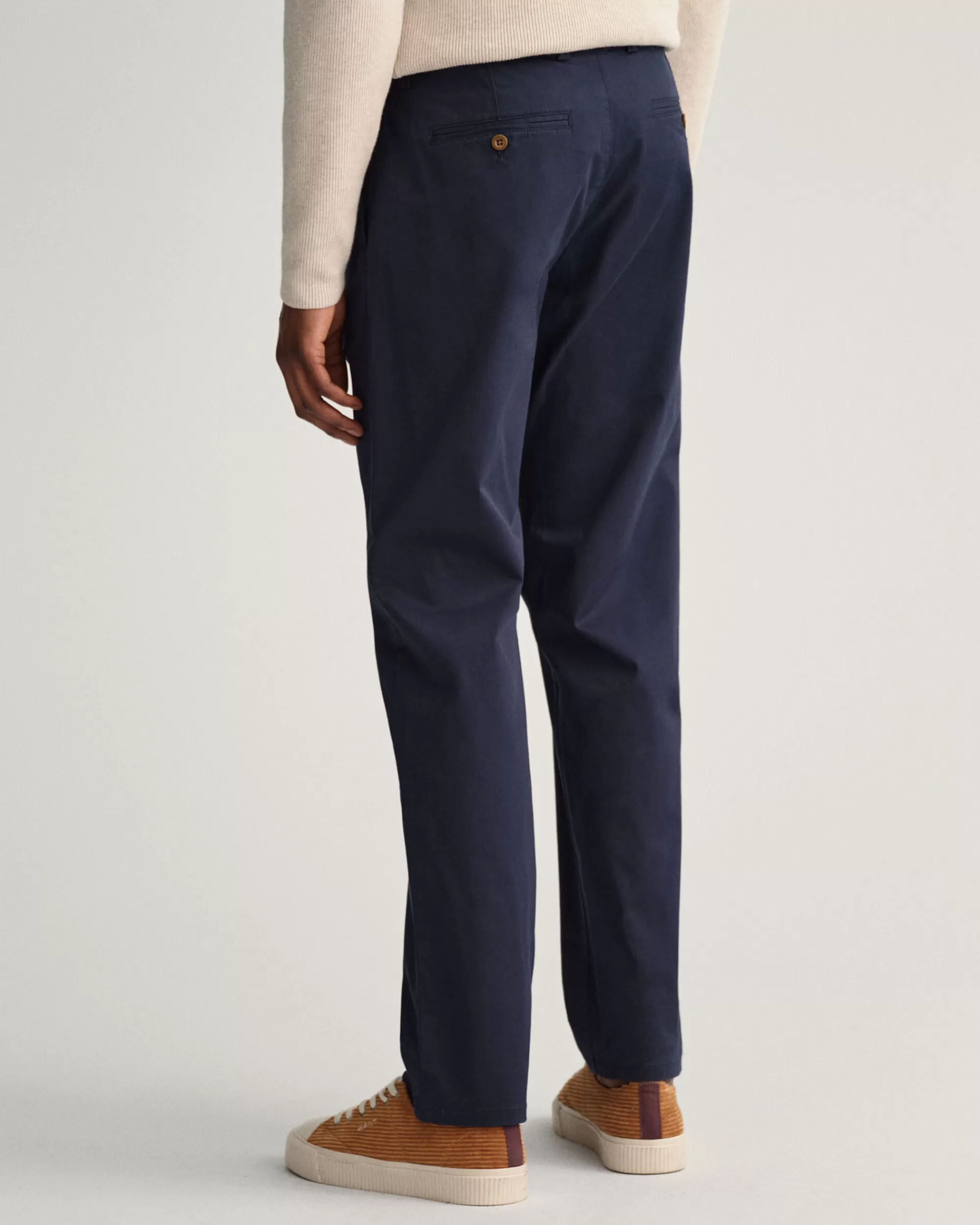 Housut^GANT Regular Fit ‑Mitoitetut Allister-Tvillichinot Marine
