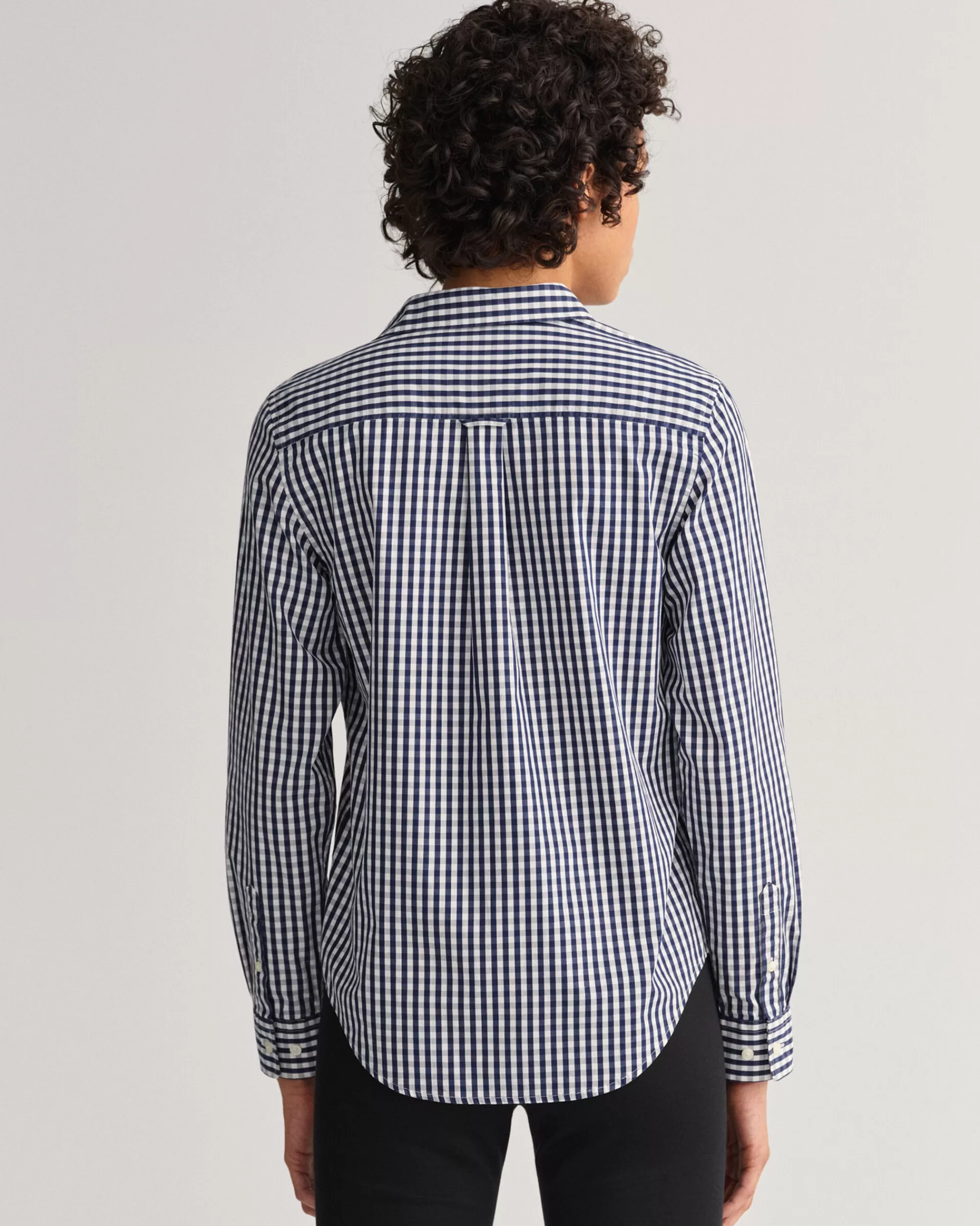 Paidat^GANT Regular Fit ‑Mitoitettu Gingham-Ruutuinen Paita Broadcloth-Kankaasta Classic Blue