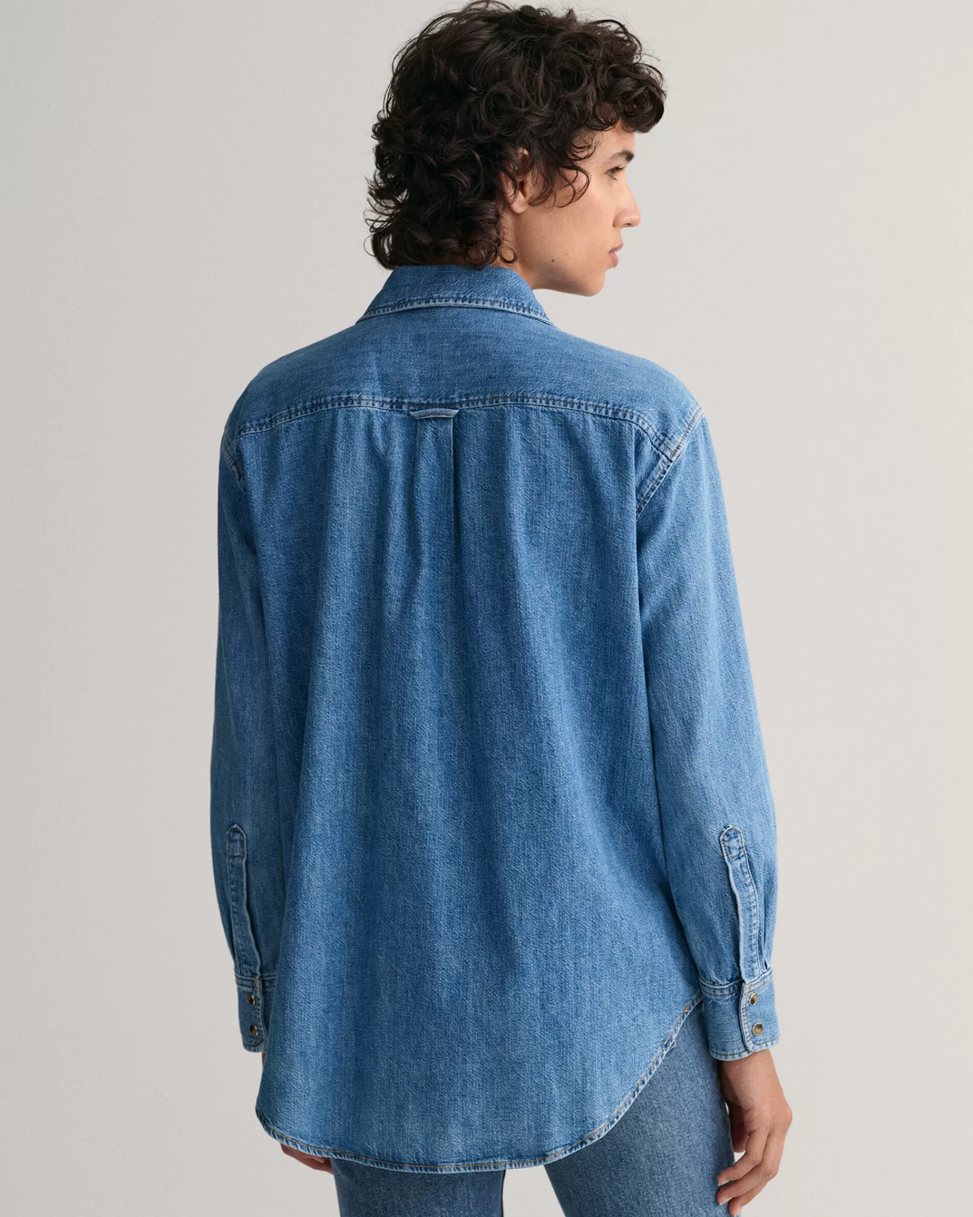 Paidat^GANT Relaxed Fit ‑Mitoitettu Farkkupaita Indigo