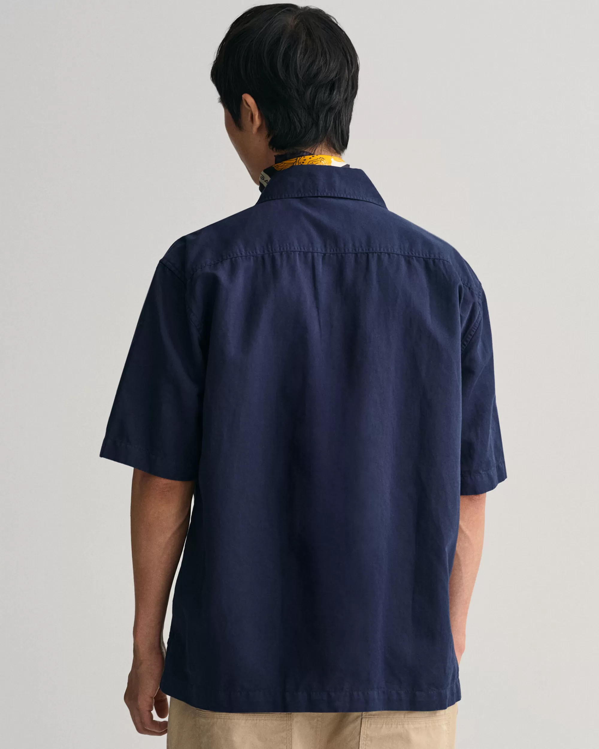 Paidat^GANT Relaxed Fit ‑Mitoitettu Lyhythihainen Utility-Paita Marine