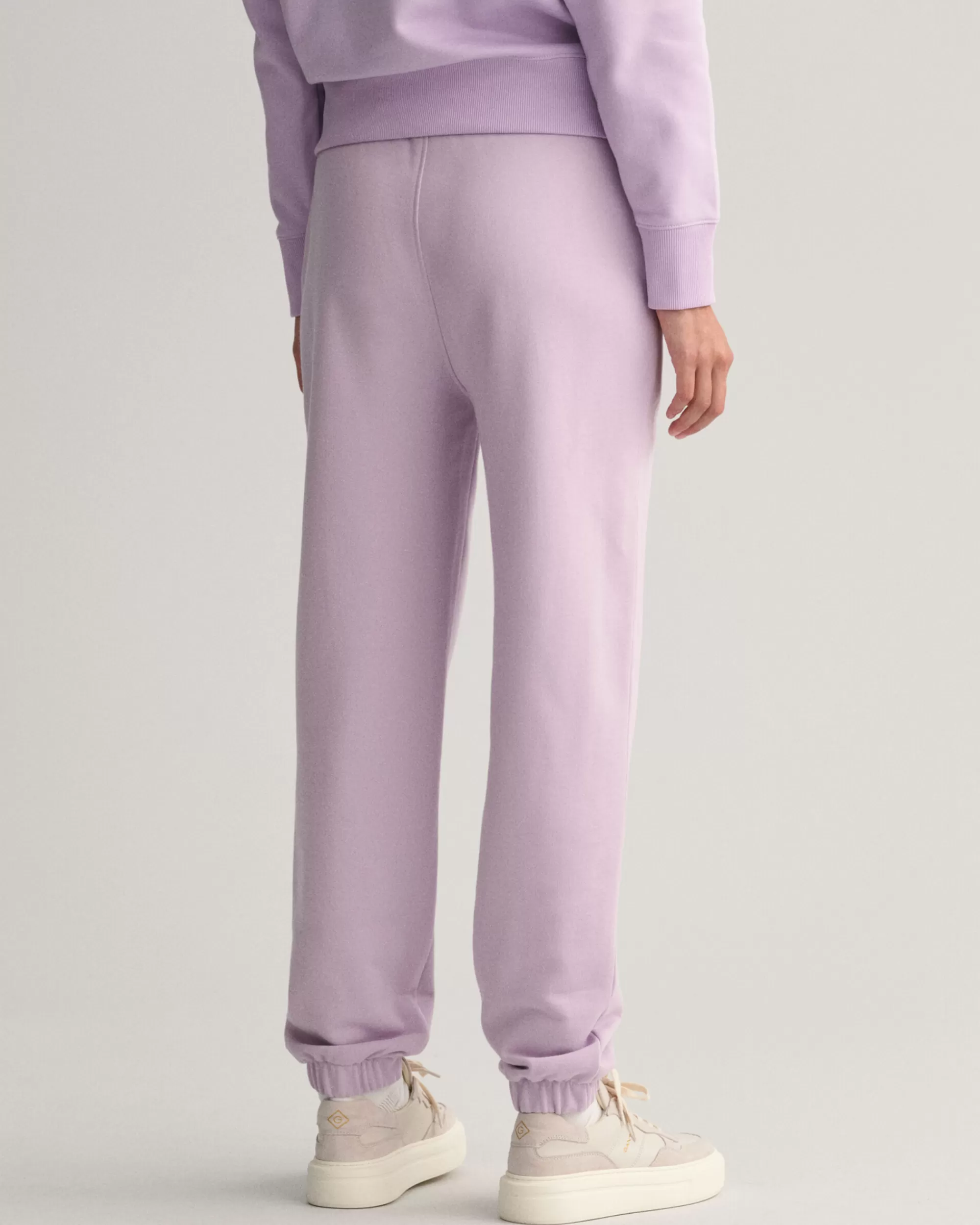 Housut^GANT Relaxed Fit ‑Mitoitetut Icon G Essential ‑Collegehousut Soothing Lilac