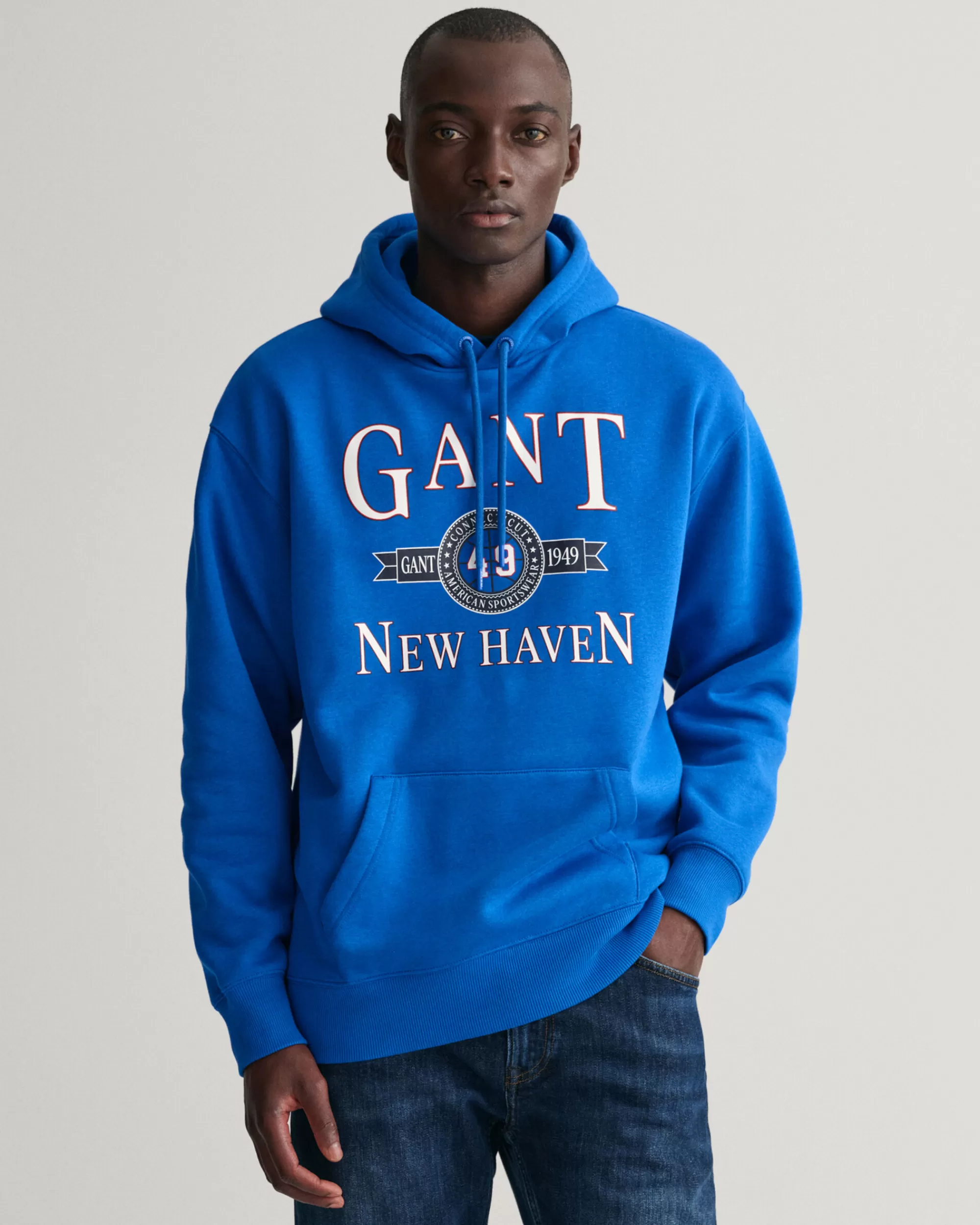 Hupparit & Collegepaidat^GANT Retro Crest -Huppari Lapis Blue