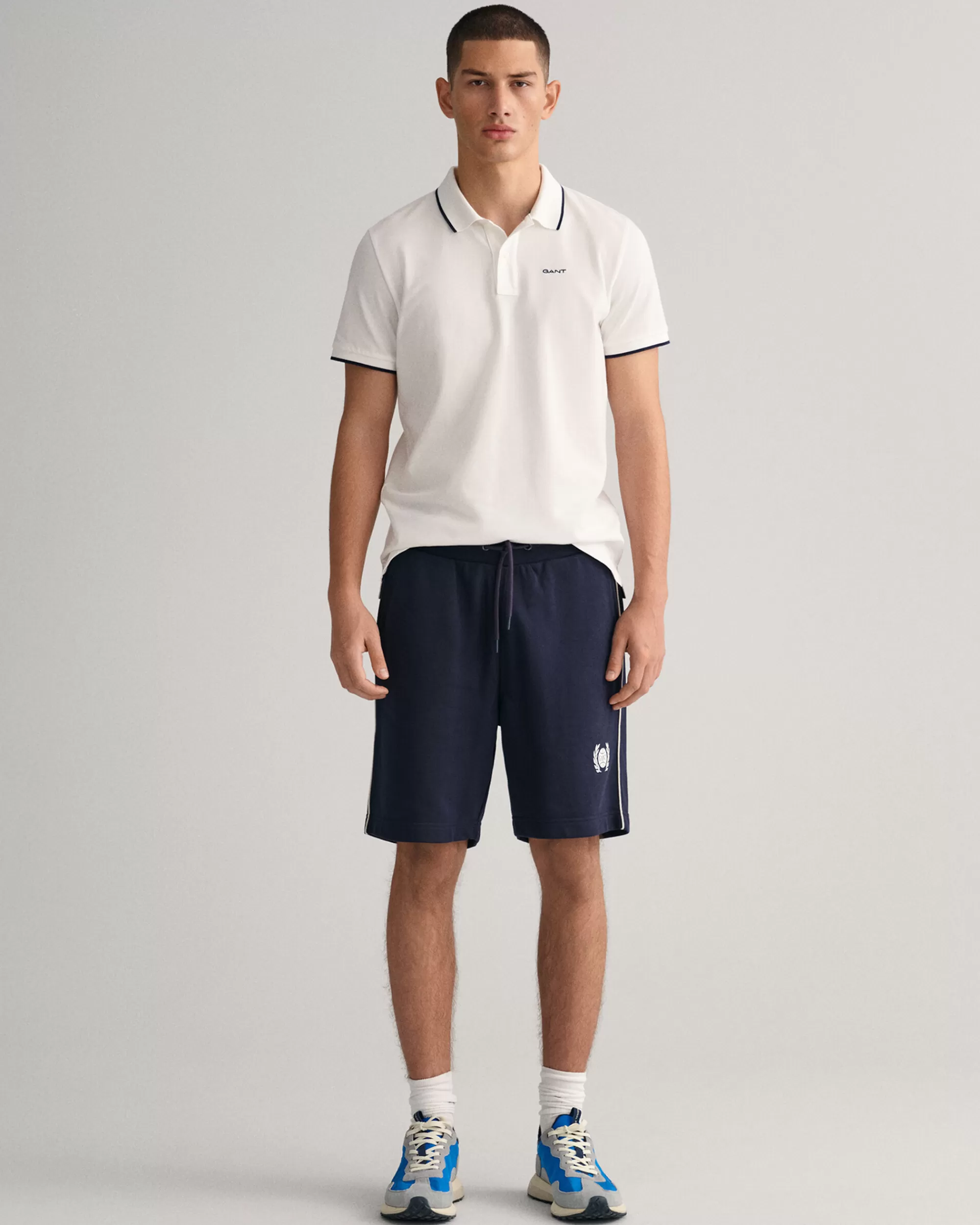 Shortsit^GANT Retro Crest ‑Shortsit Evening Blue