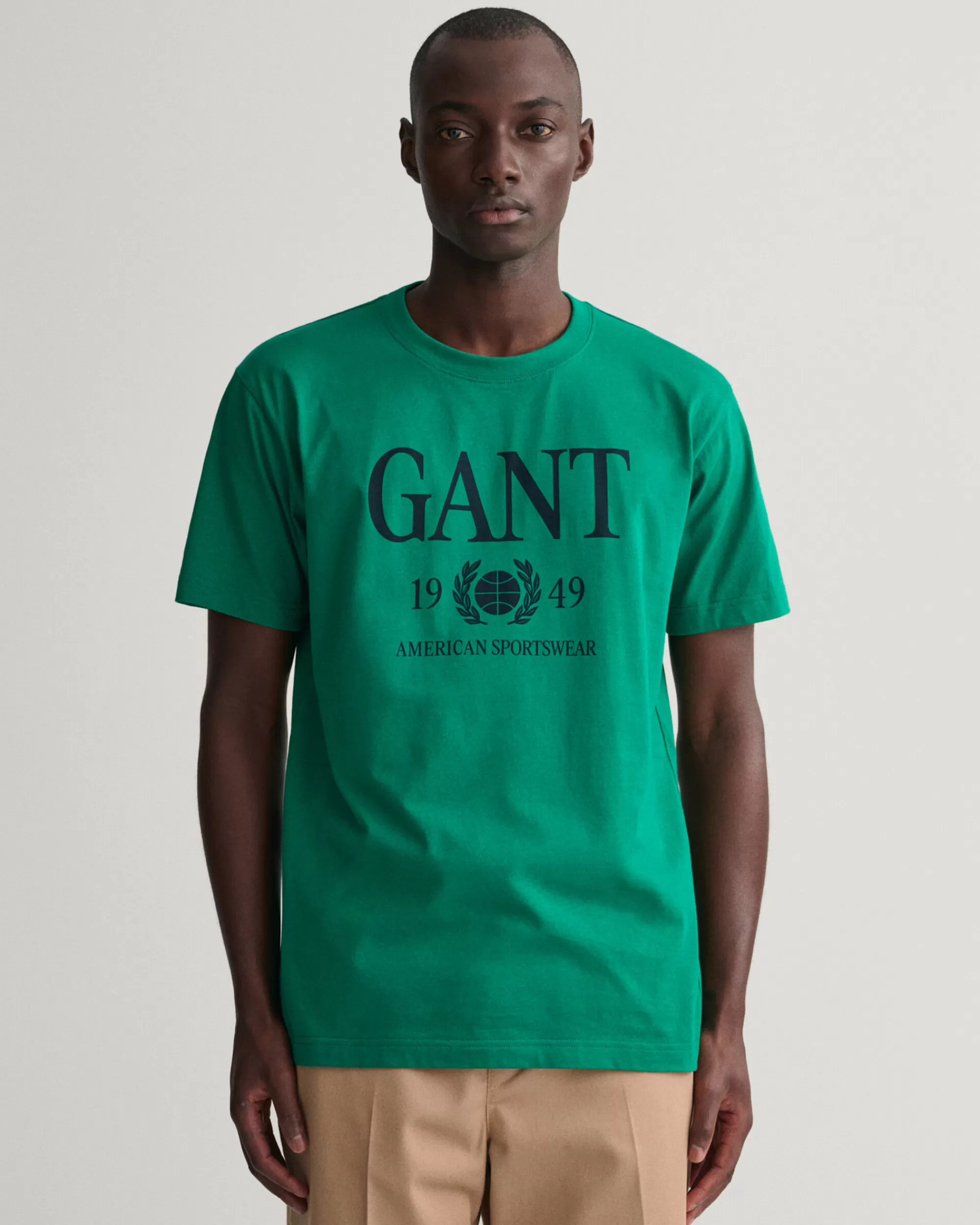 T-Paidat^GANT Retro Crest ‑T‑Paita Lush Green